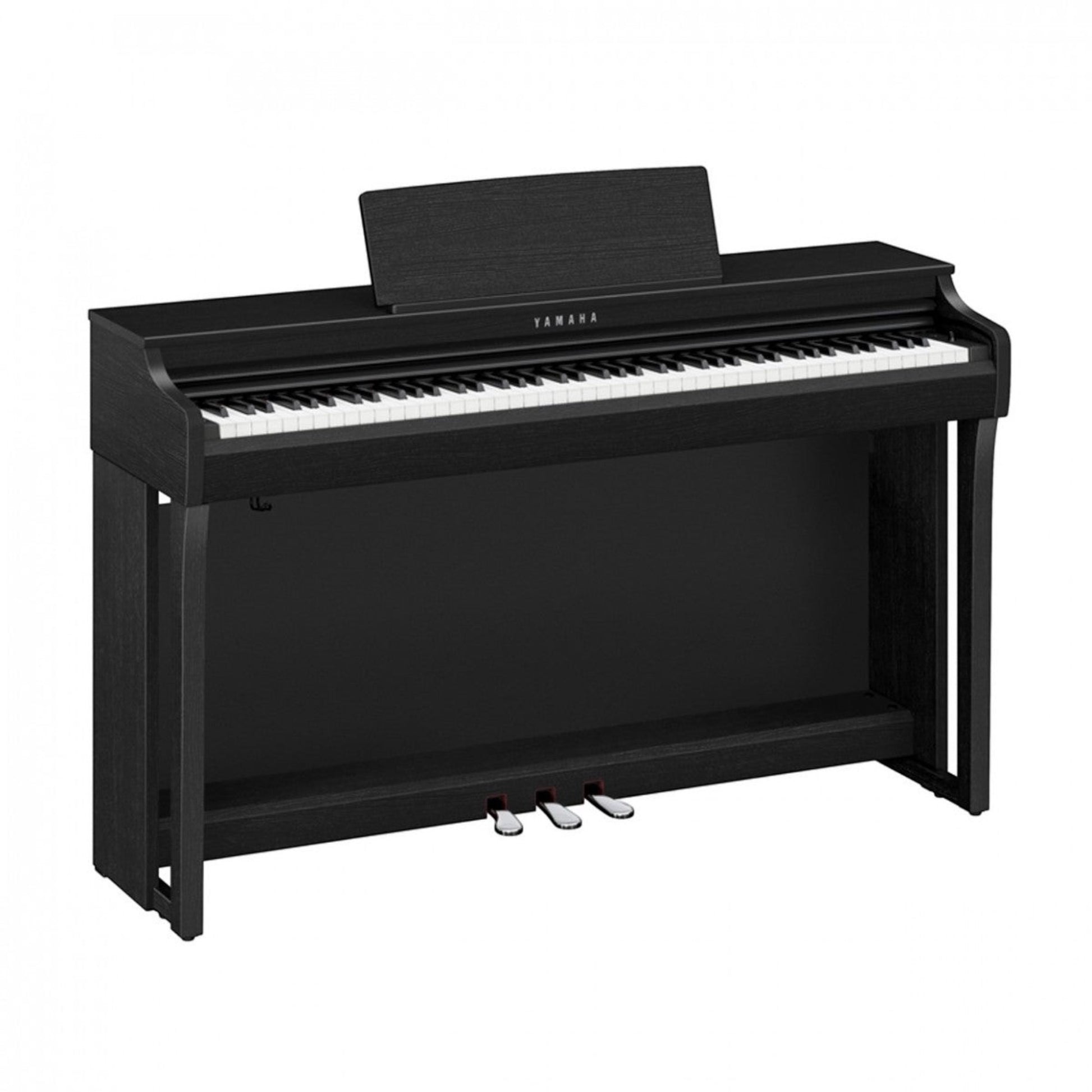 Đàn piano điện Yamaha CLP-825 màu đen mờ thiết kế dáng tủ đứng sang trọng tại Tân Nhạc Cụ