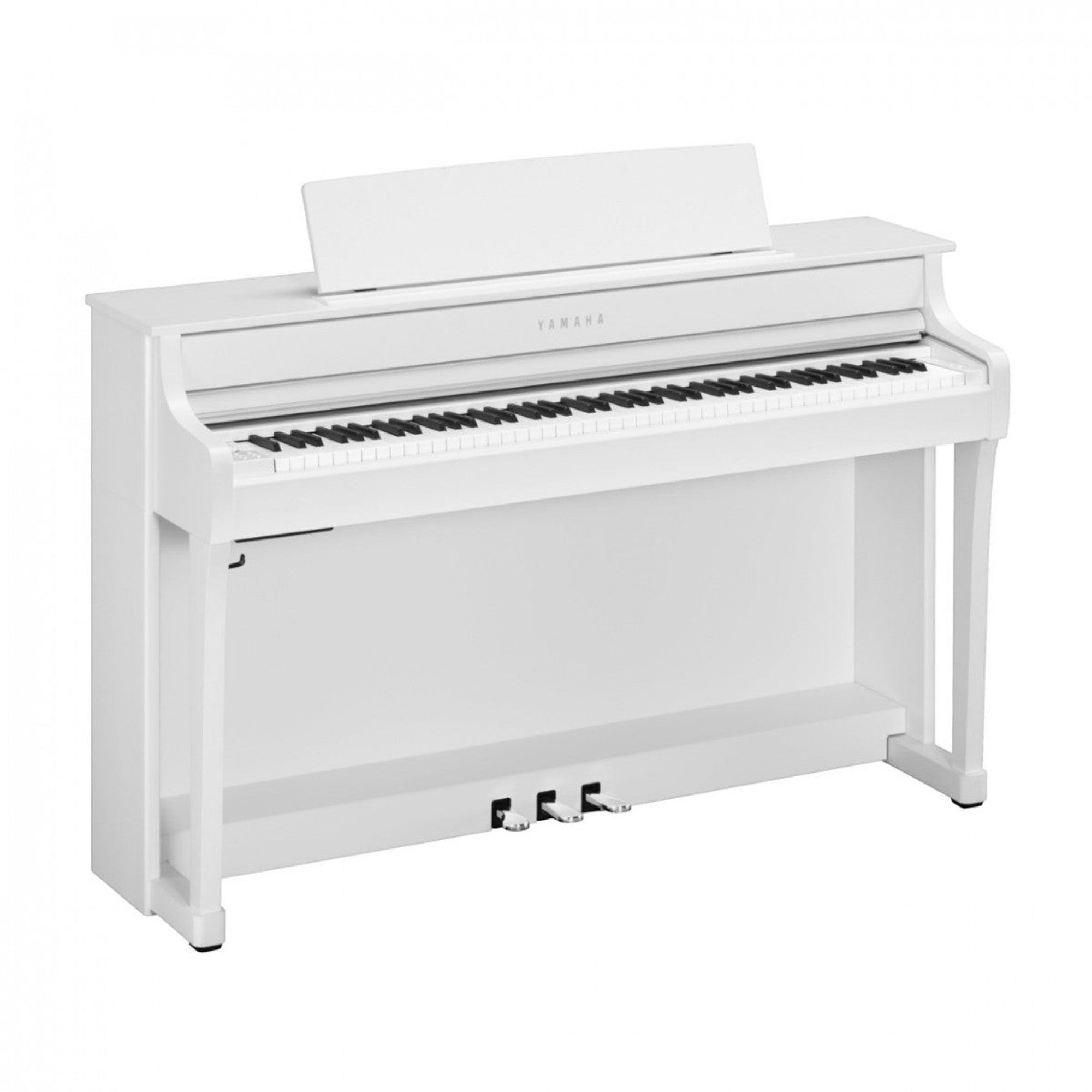 Đàn piano điện TÂN NHẠC CỤ Yamaha CLP-845 màu trắng sang trọng với bàn phím gỗ GrandTouch-S và thiết kế tủ đứng