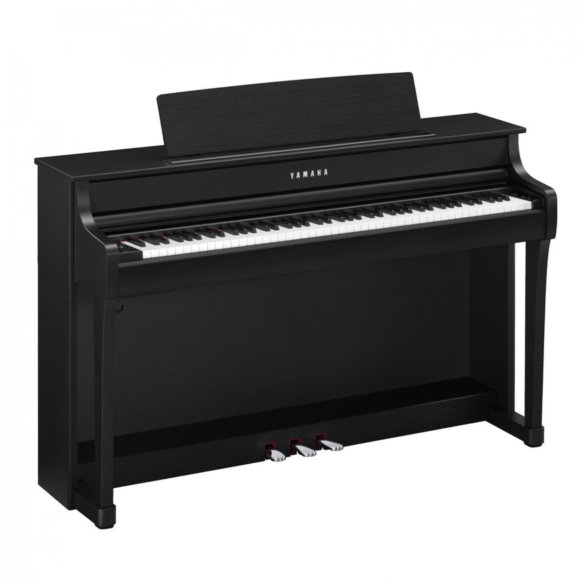 Đàn piano điện Yamaha CLP-845 màu đen mờ với bàn phím gỗ GrandTouch-S tại cửa hàng TÂN NHẠC CỤ