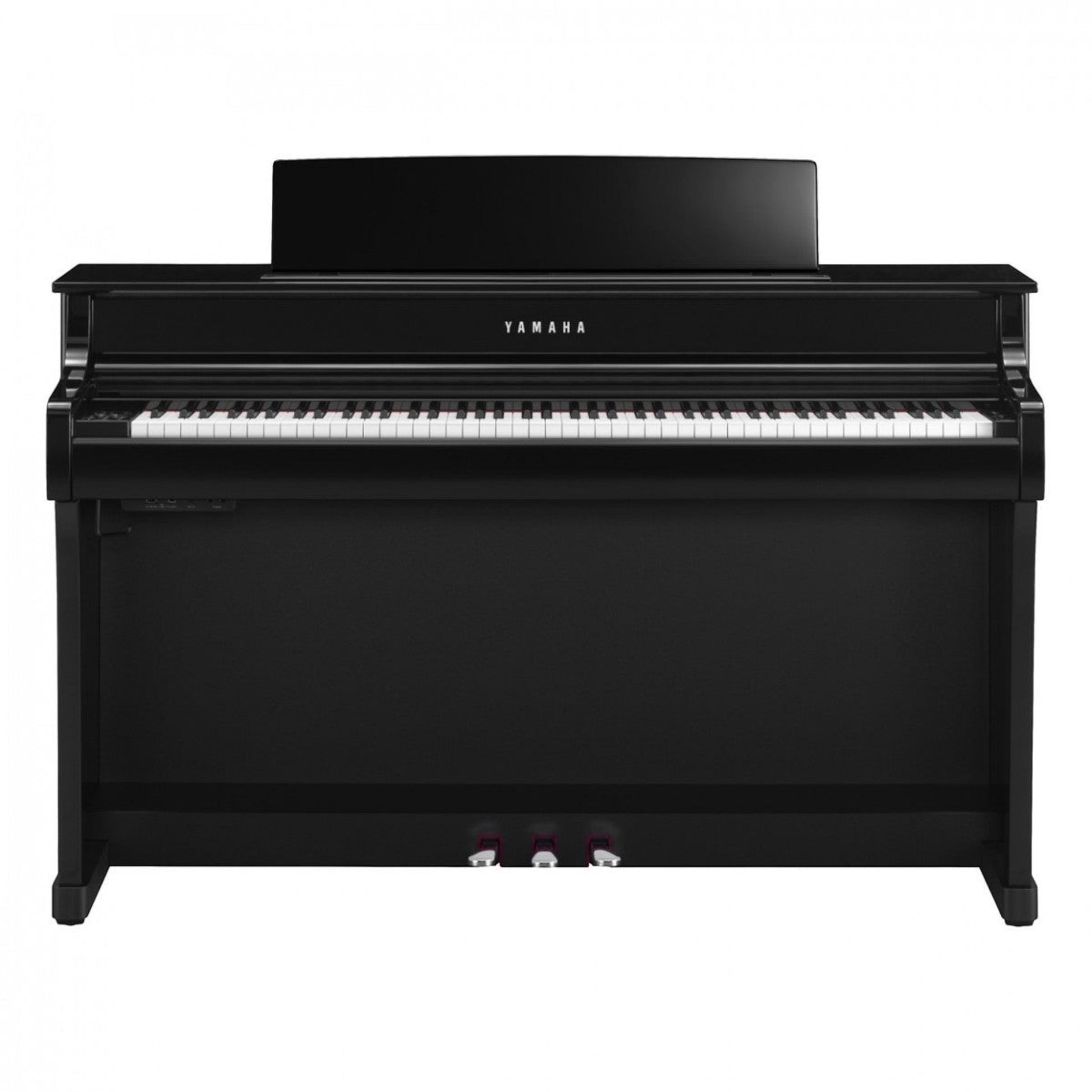 Đàn piano điện TÂN NHẠC CỤ Yamaha CLP-845 màu đen mờ với bàn phím gỗ GrandTouch-S và thiết kế tủ đứng sang trọng