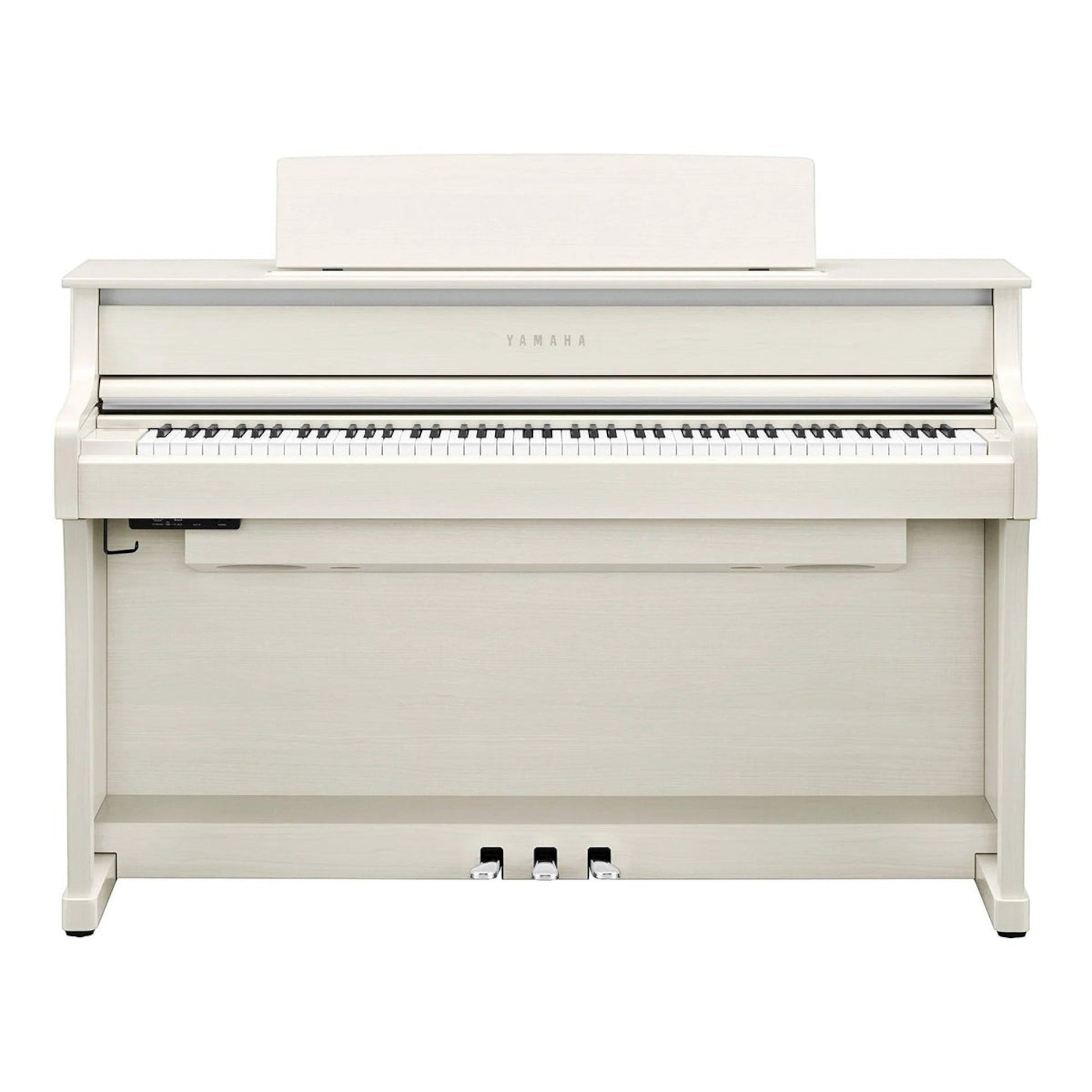 Đàn piano điện TÂN NHẠC CỤ Yamaha CLP-875 màu trắng sang trọng với bàn phím gỗ GrandTouch cao cấp