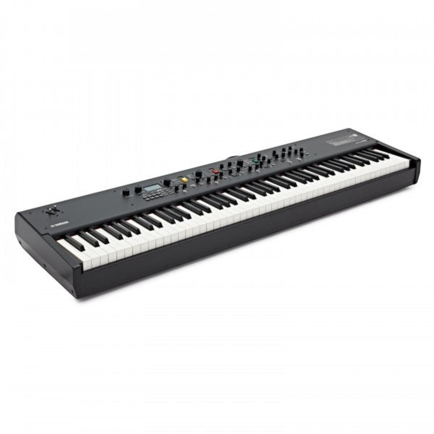 Đàn piano điện biểu diễn Yamaha CP88 màu đen với bàn phím gỗ NW-GH3 và bảng điều khiển trực quan tại TÂN NHẠC CỤ
