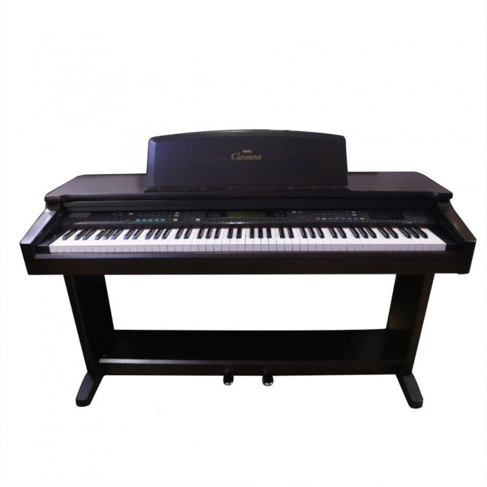 Đàn piano điện TÂN NHẠC CỤ Yamaha CVP59 màu đen dáng tủ cổ điển với hệ thống phím đàn và bảng điều khiển đa năng