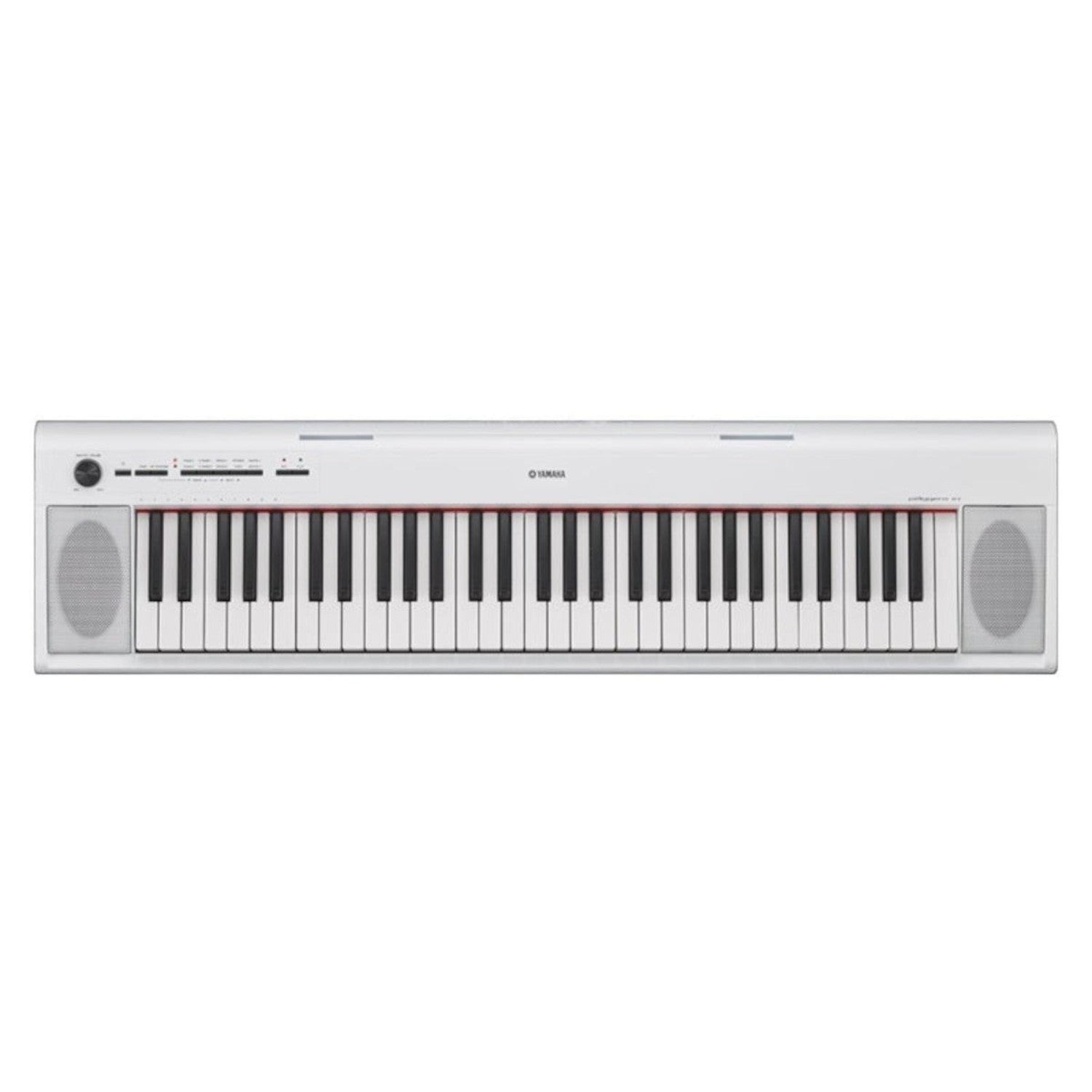 Đàn piano điện Yamaha NP12 màu trắng tại TÂN NHẠC CỤ với 61 phím gọn nhẹ, thiết kế hiện đại cho người mới bắt đầu
