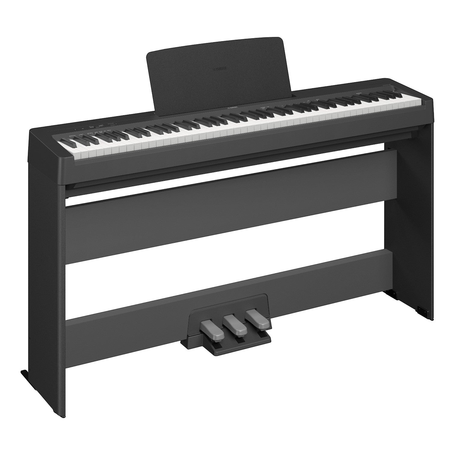 Đàn piano điện Yamaha P145BT màu đen tại TÂN NHẠC CỤ với bàn phím GHC 88 phím và thiết kế di động nhỏ gọn