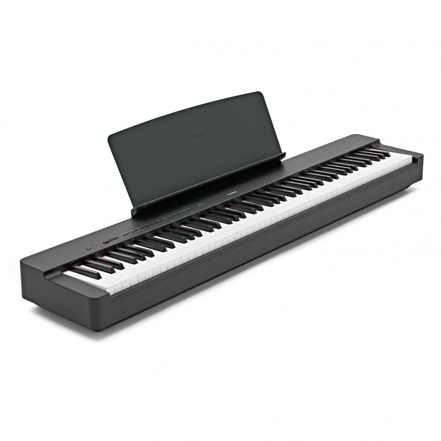 Đàn piano điện Yamaha P-225 màu đen 88 phím tại TÂN NHẠC CỤ, thiết kế di động với bàn phím búa GHC hiện đại.