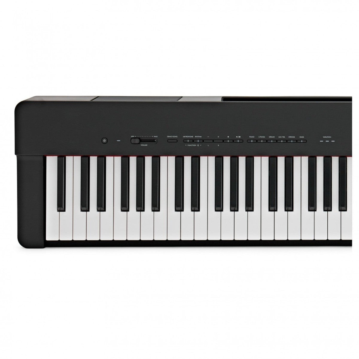 Đàn piano điện Yamaha P-225 màu đen tại TÂN NHẠC CỤ với bàn phím 88 phím búa GHC thiết kế hiện đại, gọn nhẹ.