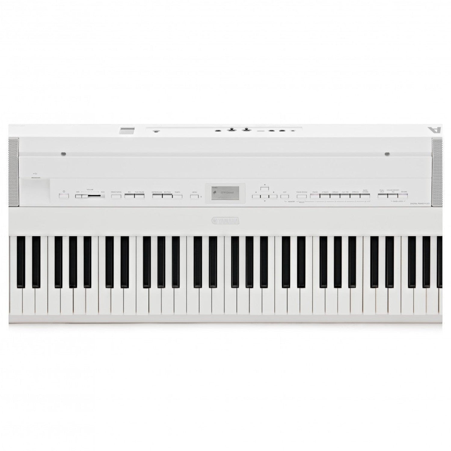 Đàn piano điện TÂN NHẠC CỤ Yamaha P-525 màu trắng sang trọng với bàn phím gỗ GrandTouch-S cao cấp