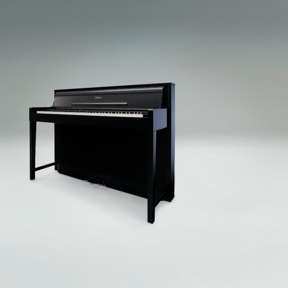Đàn piano điện Yamaha SCLP-308 PE màu đen bóng với bàn phím gỗ Natural Wood tại TÂN NHẠC CỤ