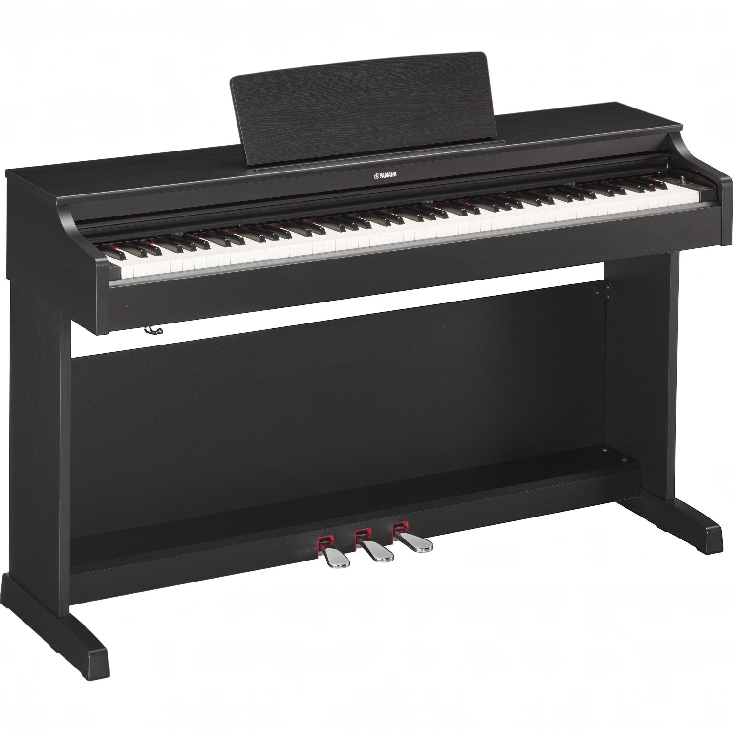 Đàn piano điện Yamaha YDP-163 màu đen dáng tủ tại TÂN NHẠC CỤ, bàn phím GH3 ba cảm biến chất lượng cao