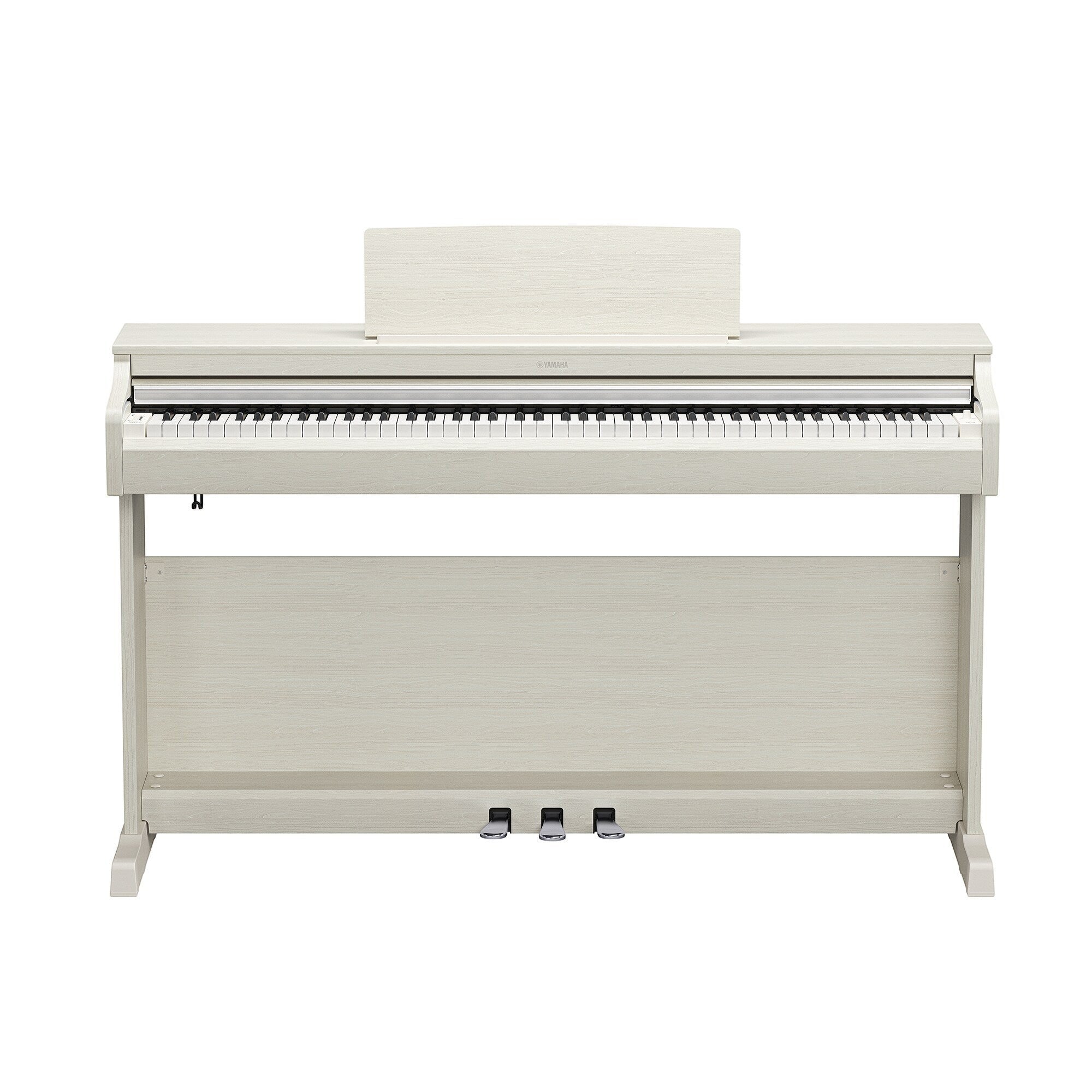 Đàn piano điện TÂN NHẠC CỤ Yamaha YDP-166 màu trắng hiện đại với bàn phím gỗ GrandTouch-E cao cấp