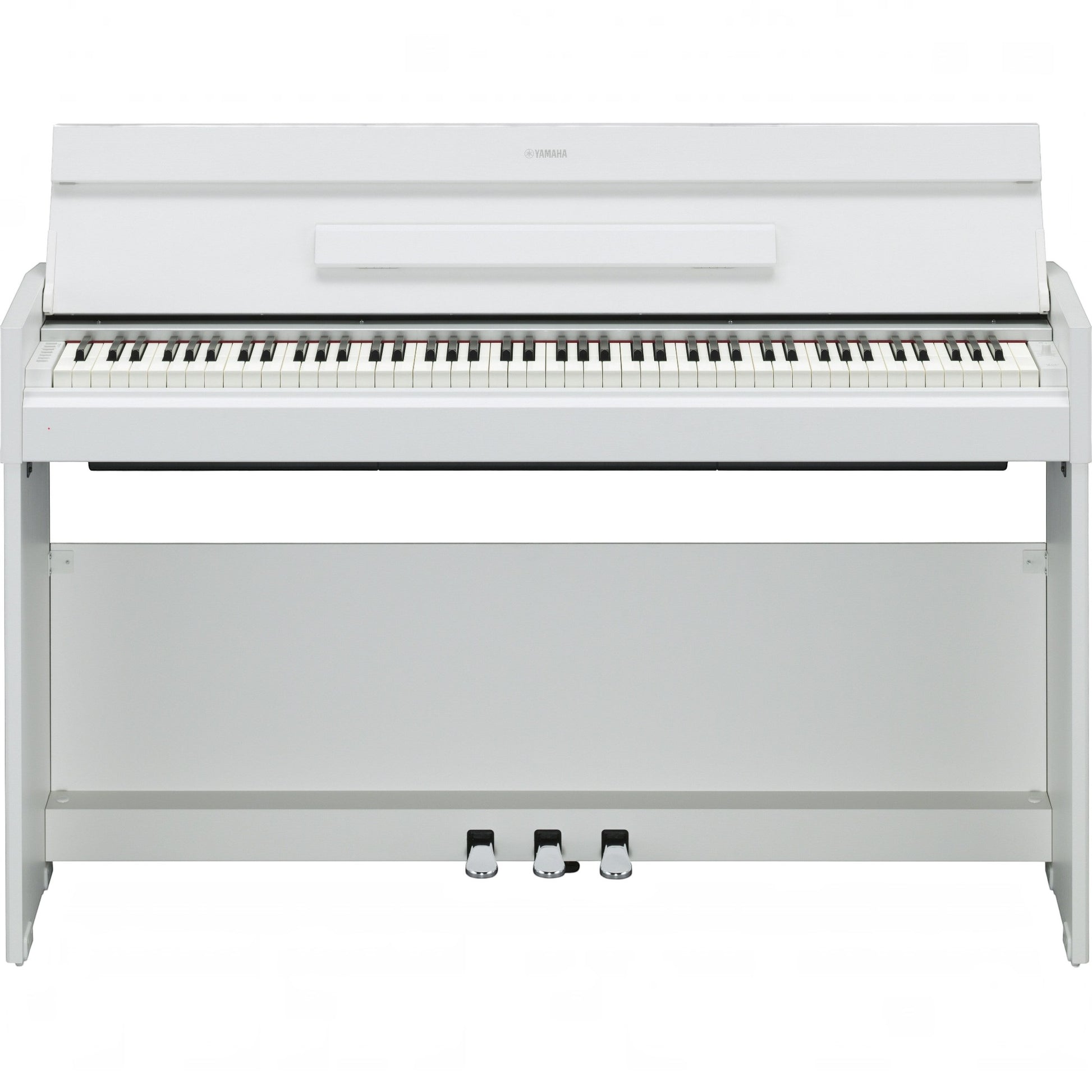 Đàn piano điện TÂN NHẠC CỤ Yamaha YDP-S52 màu trắng thiết kế mỏng gọn với bàn phím GH3 và ba pedal