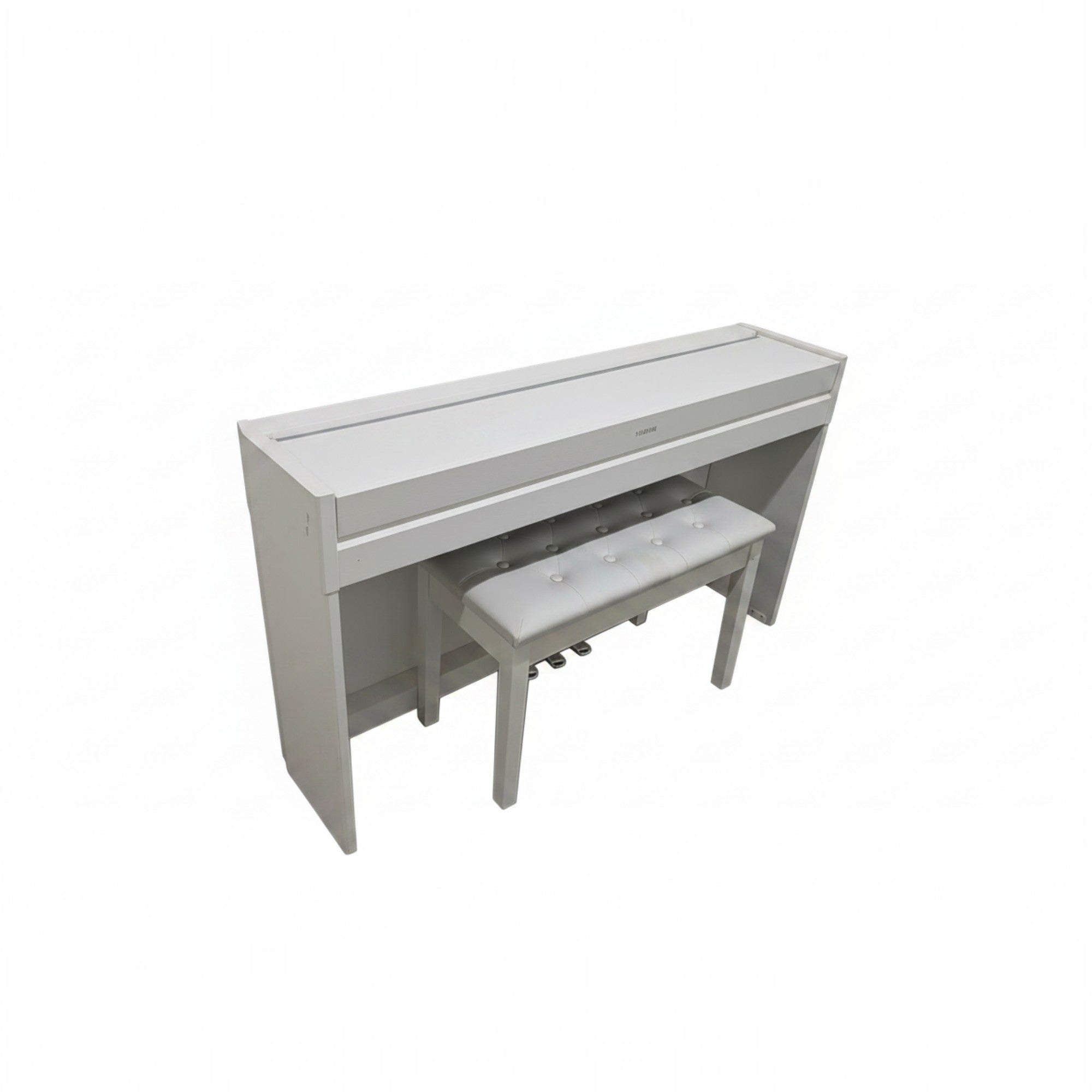 Đàn piano điện TÂN NHẠC CỤ Yamaha YDP-S52 màu trắng thiết kế mỏng gọn kèm ghế ngồi đồng bộ