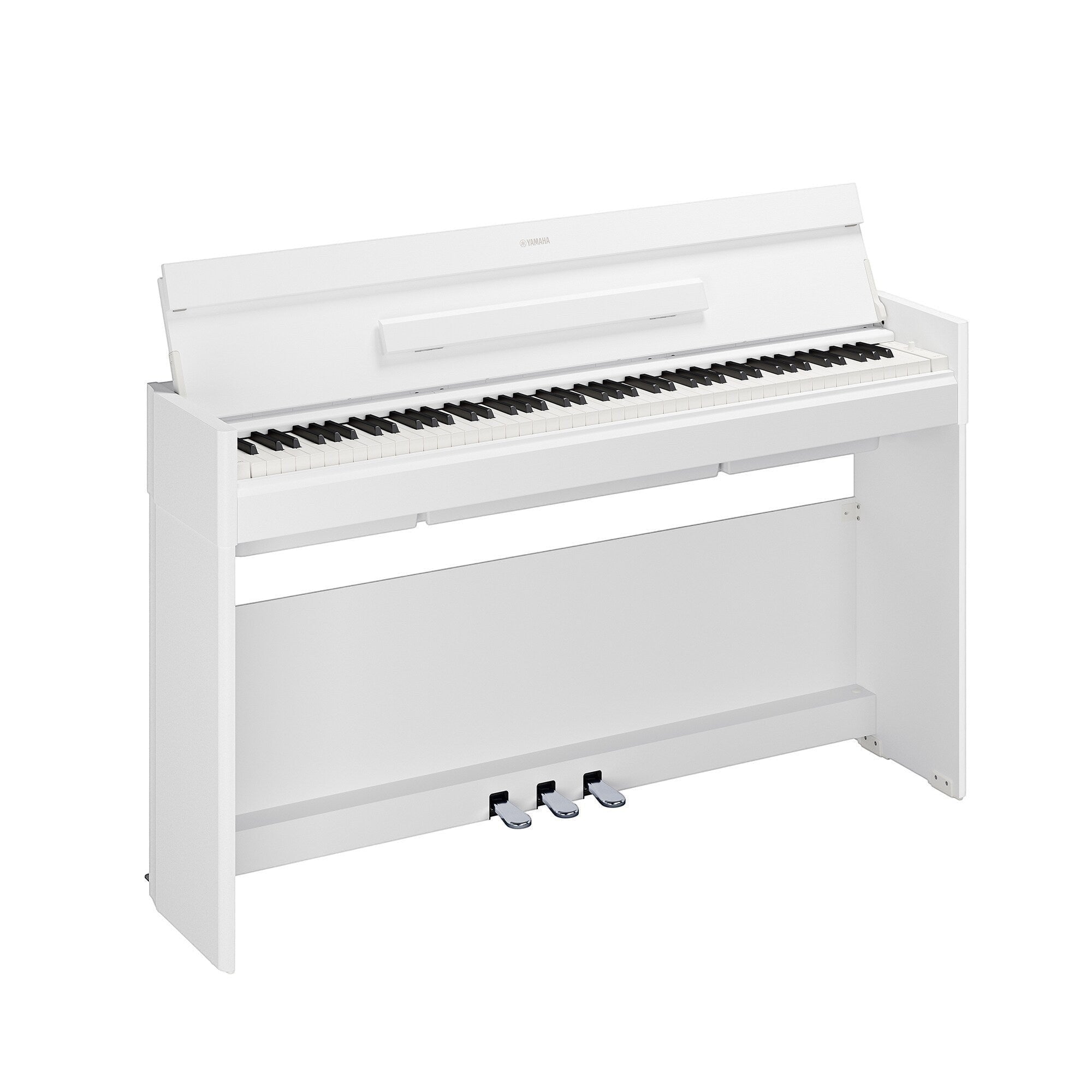 Đàn piano điện Yamaha YDP-S56 màu trắng dáng slim hiện đại tại TÂN NHẠC CỤ, bàn phím GrandTouch-E cao cấp.