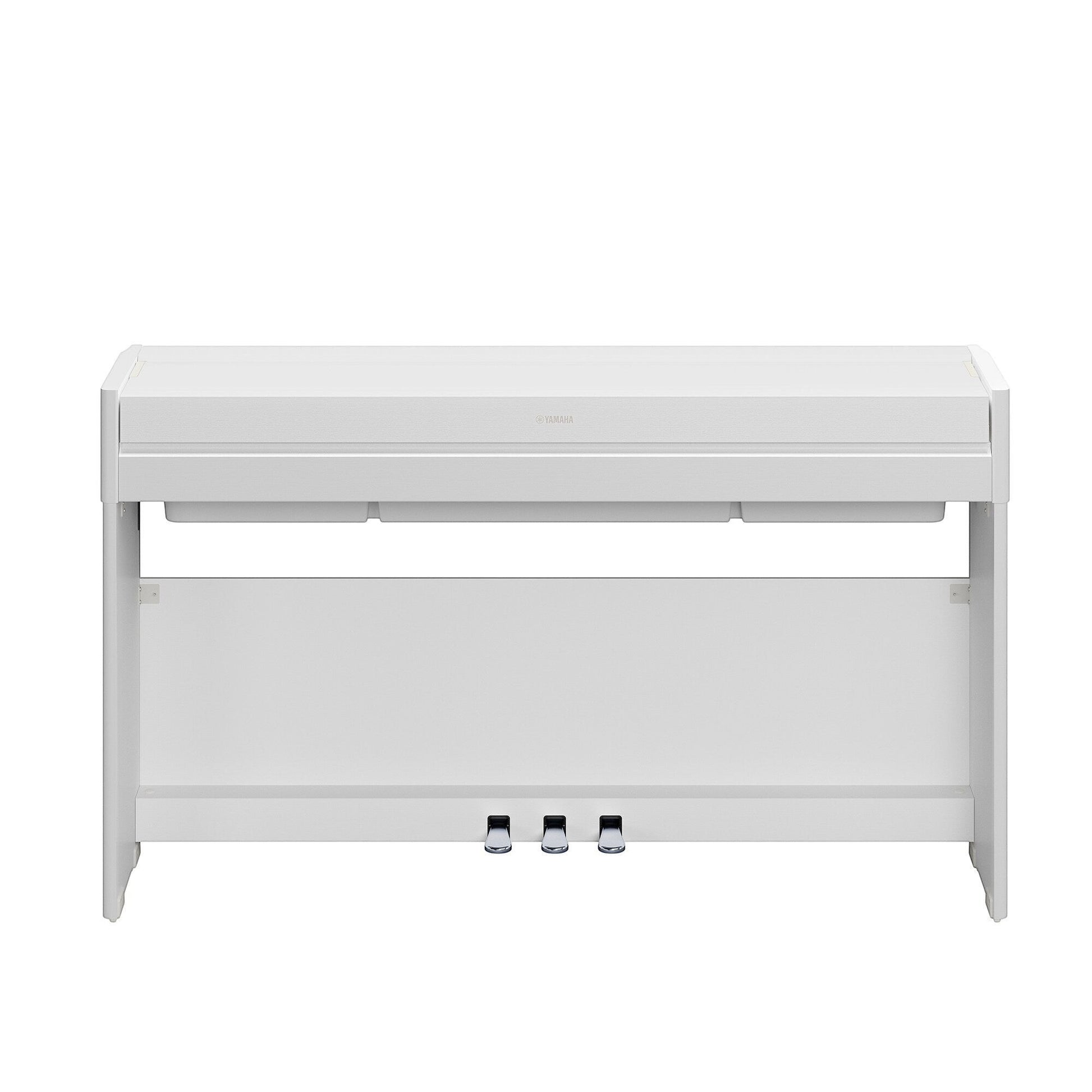 Đàn piano điện dáng slim Yamaha YDP-S56 màu trắng hiện đại tại TÂN NHẠC CỤ với thiết kế gọn gàng, tinh tế.