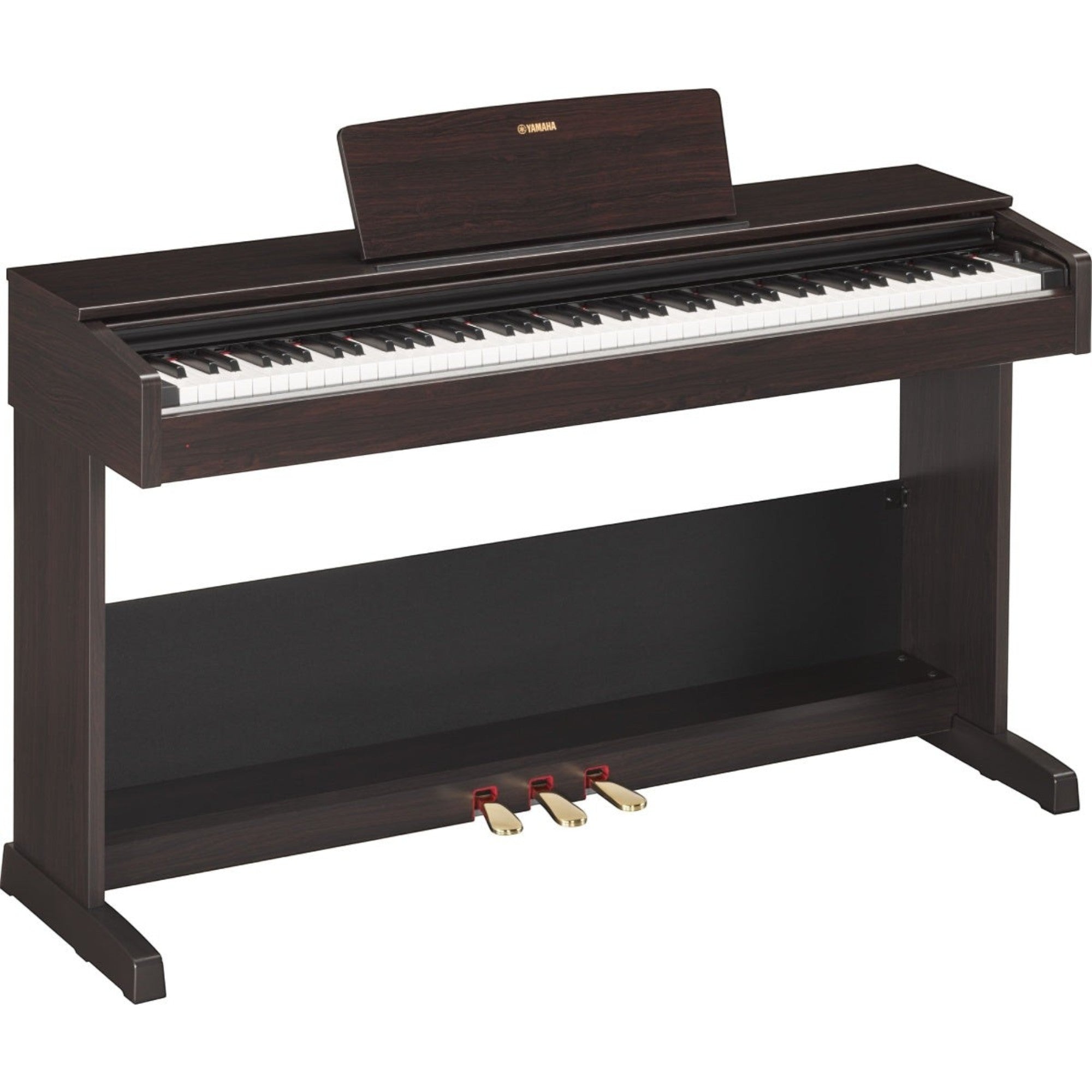 Đàn piano điện Yamaha YDP-103 màu nâu gỗ sang trọng tại TÂN NHẠC CỤ, thiết kế dáng tủ gọn gàng với 88 phím búa GHS.