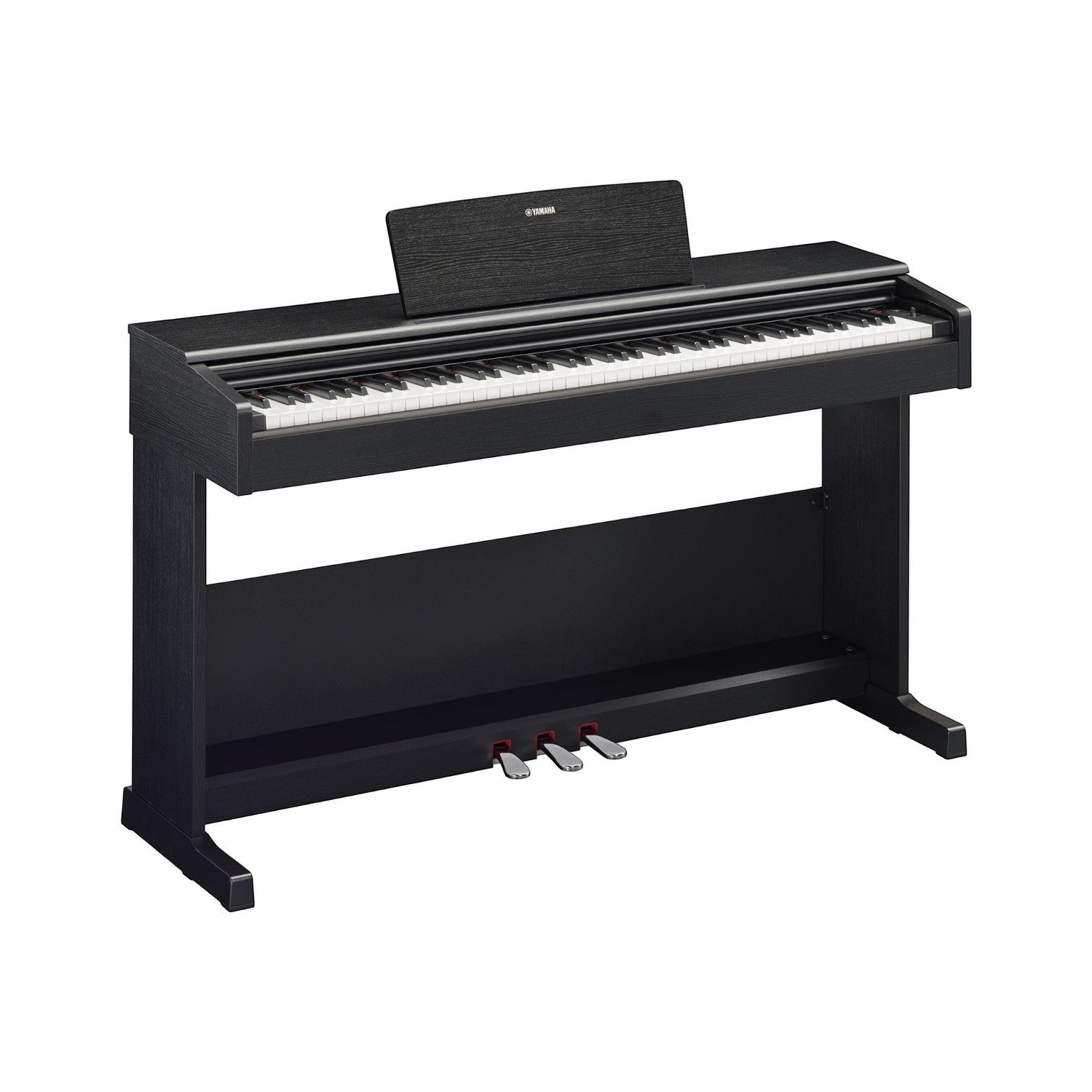 Đàn piano điện Yamaha YDP-105 màu đen sang trọng tại TÂN NHẠC CỤ, thiết kế dáng tủ đứng với 88 phím búa GHS.