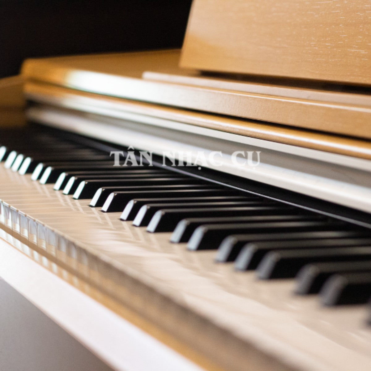 Bàn phím đàn piano điện Yamaha YDP141 tại TÂN NHẠC CỤ với thiết kế 88 phím búa GHS và nắp trượt gỗ sang trọng