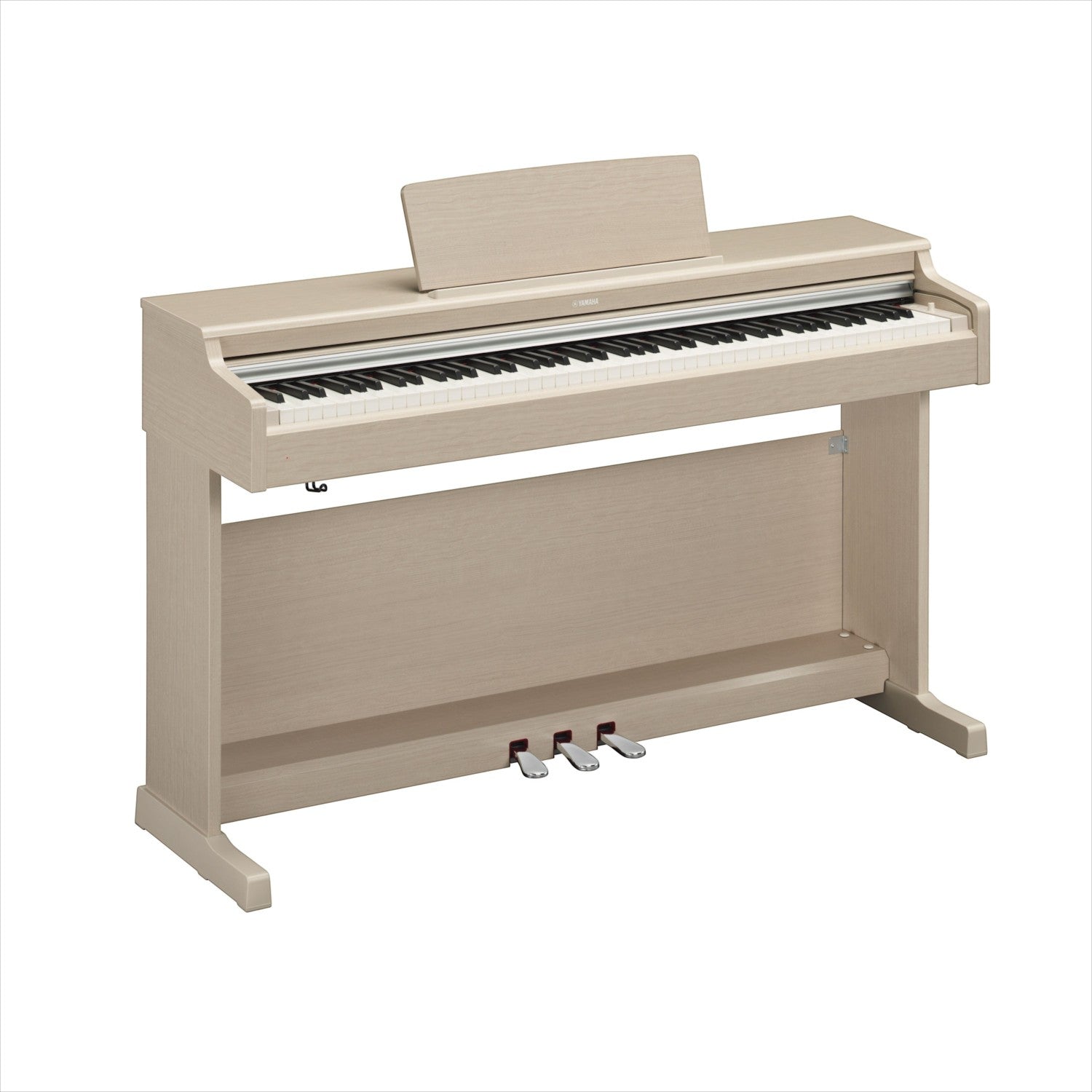 Đàn piano điện Yamaha YDP164 màu gỗ sáng tại TÂN NHẠC CỤ với bàn phím GH3 và thiết kế thùng đàn console thanh lịch