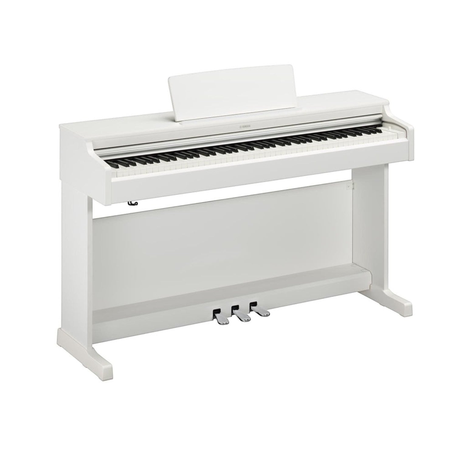 Đàn piano điện Yamaha YDP-165 màu trắng dáng tủ đứng hiện đại tại TÂN NHẠC CỤ