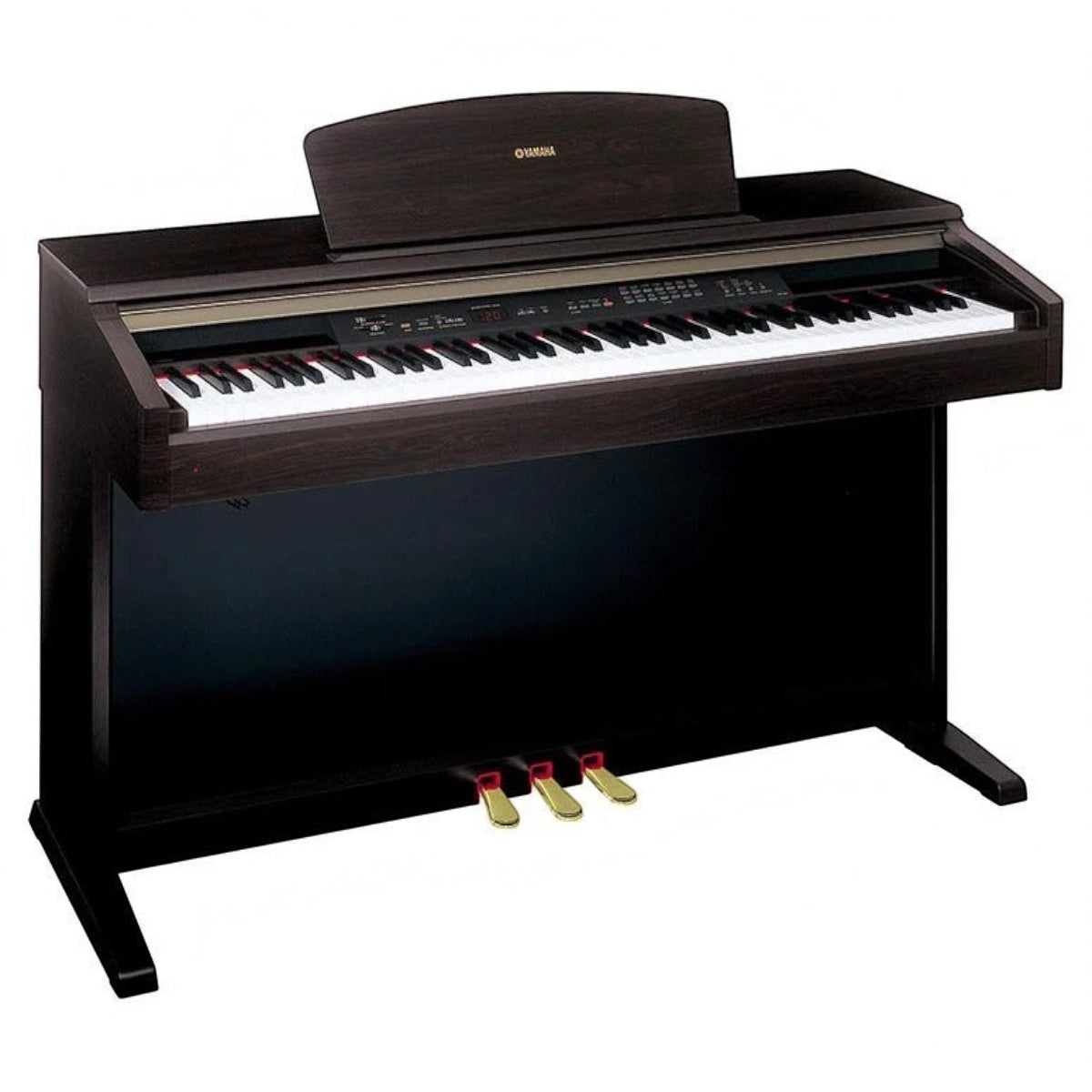 Đàn piano điện Yamaha YDP-223 màu nâu gỗ sang trọng với thiết kế dáng tủ tại TÂN NHẠC CỤ
