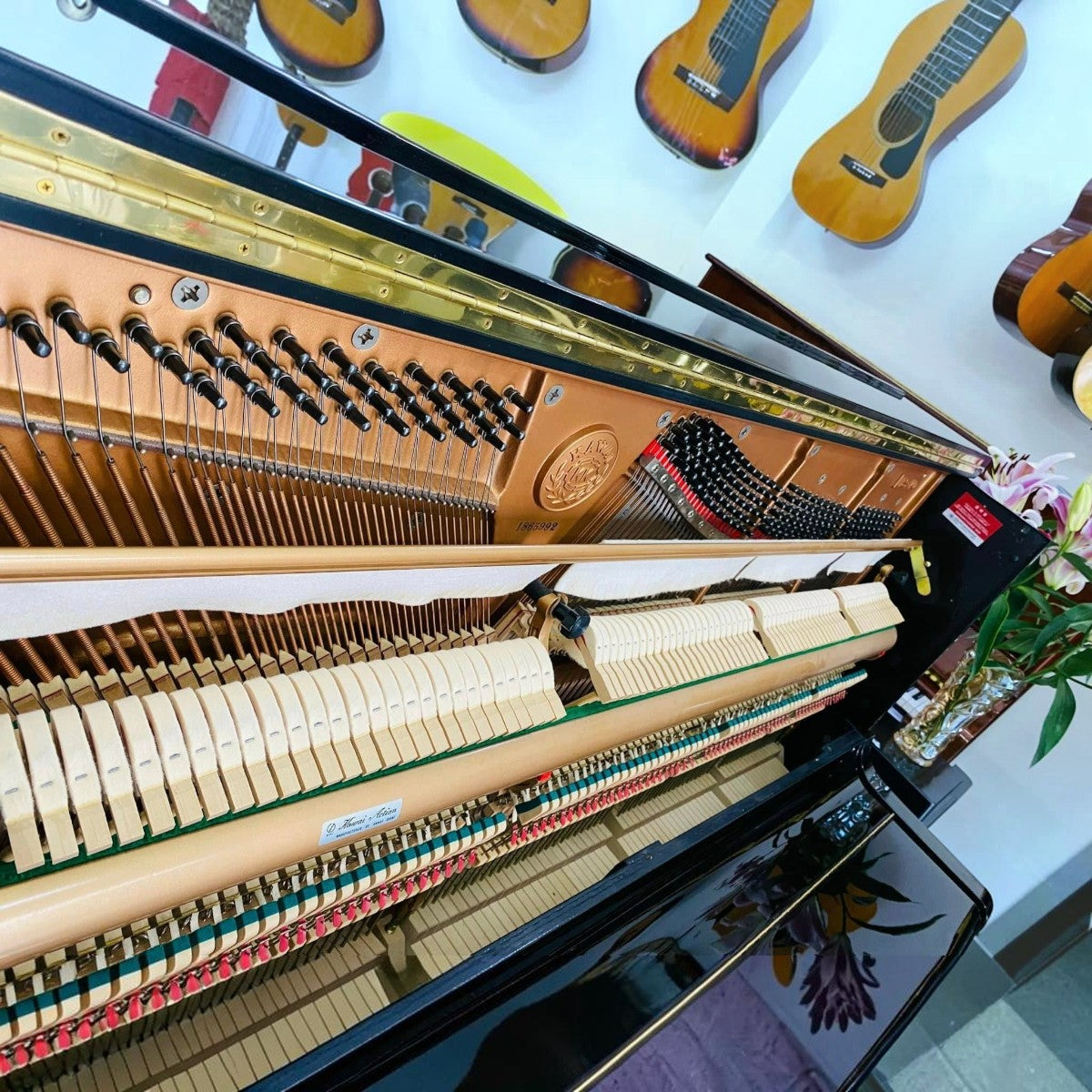 Bộ máy đàn piano cơ Kawai BS40 với linh kiện ABS-Carbon bền bỉ tại TÂN NHẠC CỤ