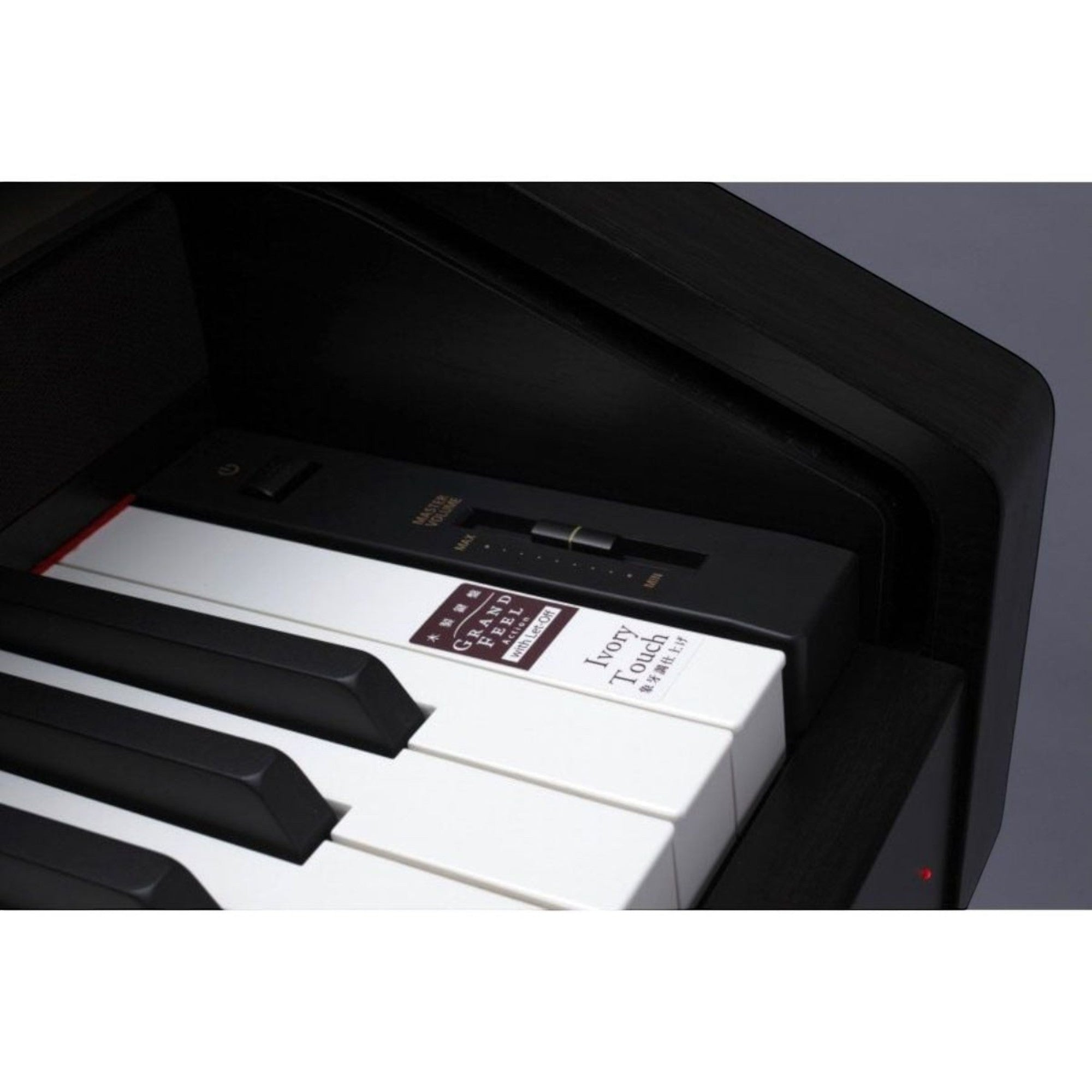 Bàn phím gỗ Grand Feel với bề mặt Ivory Touch trên đàn piano điện Kawai CA65 tại TÂN NHẠC CỤ