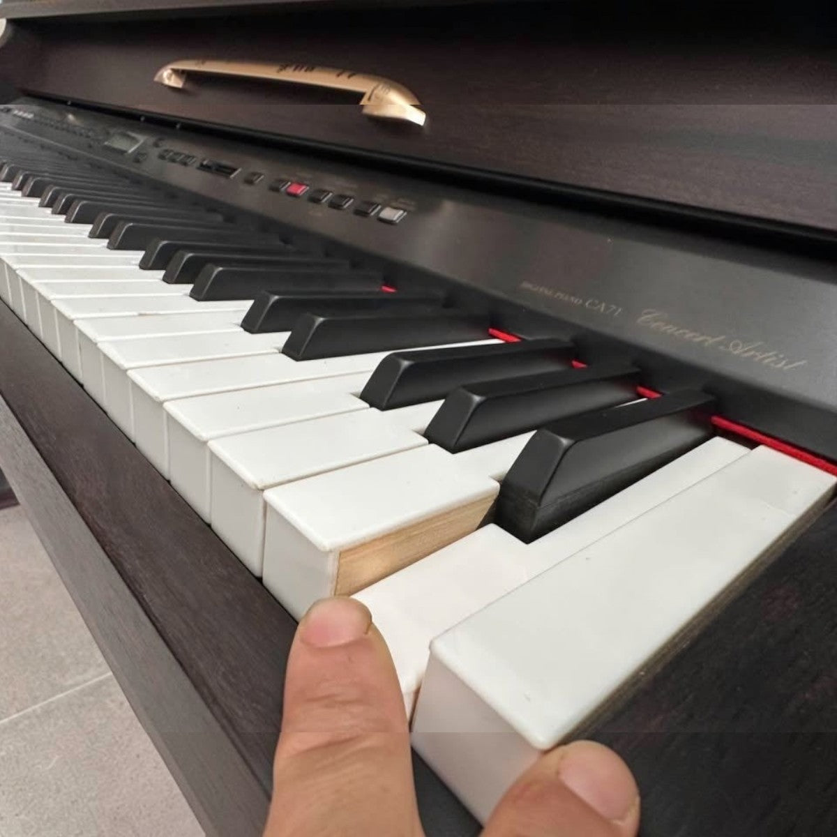 Đàn piano điện Kawai CA71 với bàn phím gỗ AWA Grand PRO II chân thực tại TÂN NHẠC CỤ