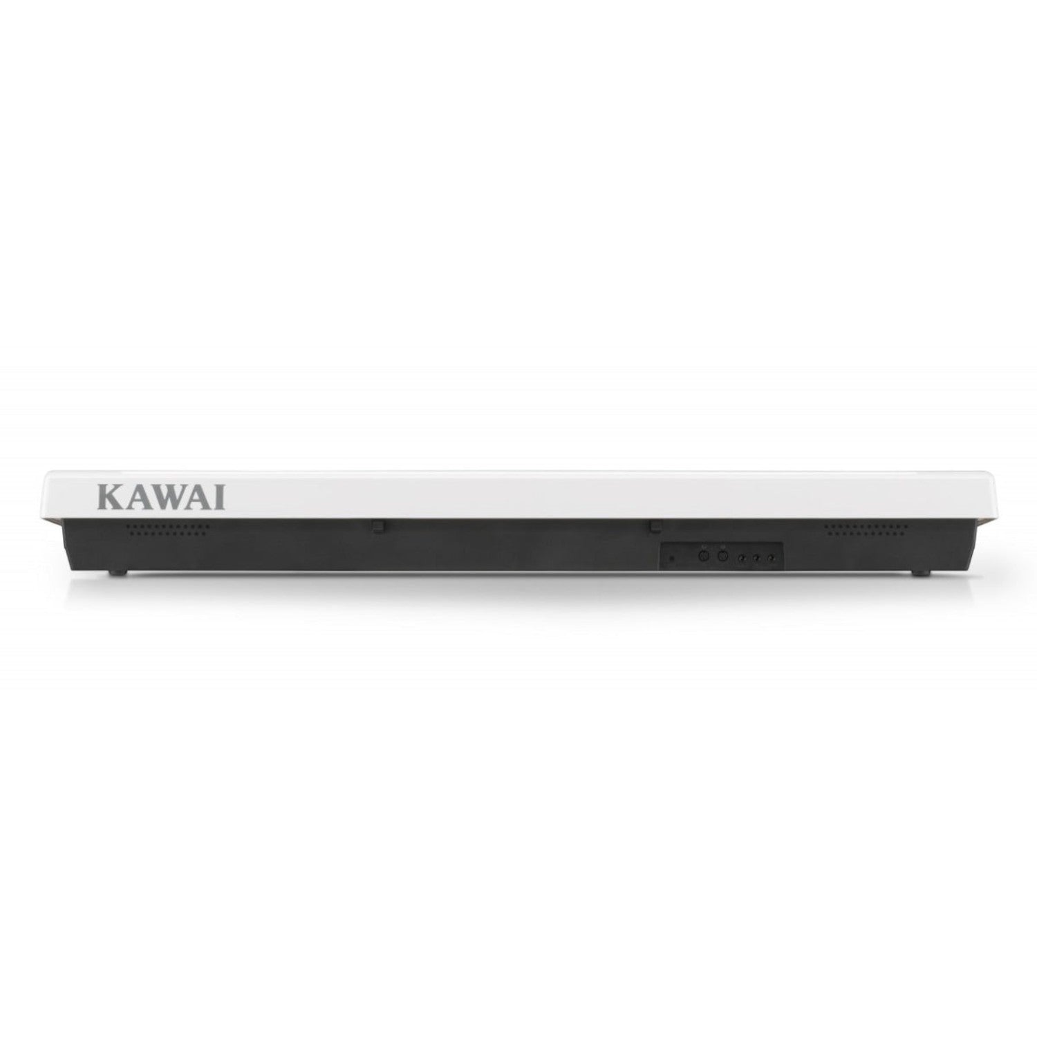 Mặt sau đàn piano điện Kawai ES110 màu trắng với các cổng kết nối tại TÂN NHẠC CỤ