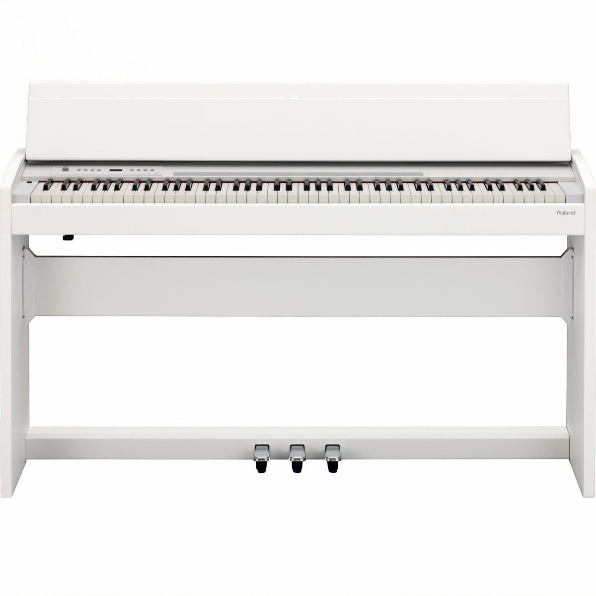 Đàn piano điện Roland F120 màu trắng thiết kế dáng tủ gọn gàng tại Tân Nhạc Cụ