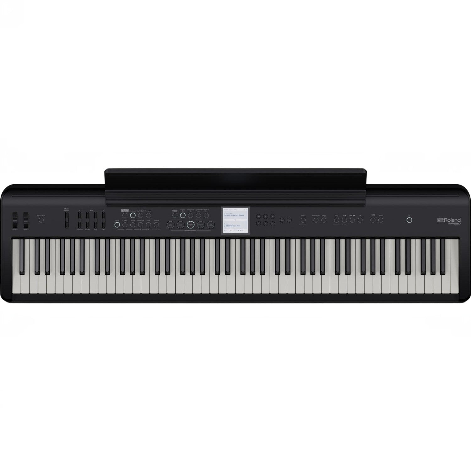 Đàn piano điện TÂN NHẠC CỤ Roland FP-E50 màu đen, 88 phím búa PHA-4, thiết kế hiện đại, đa năng cho biểu diễn.