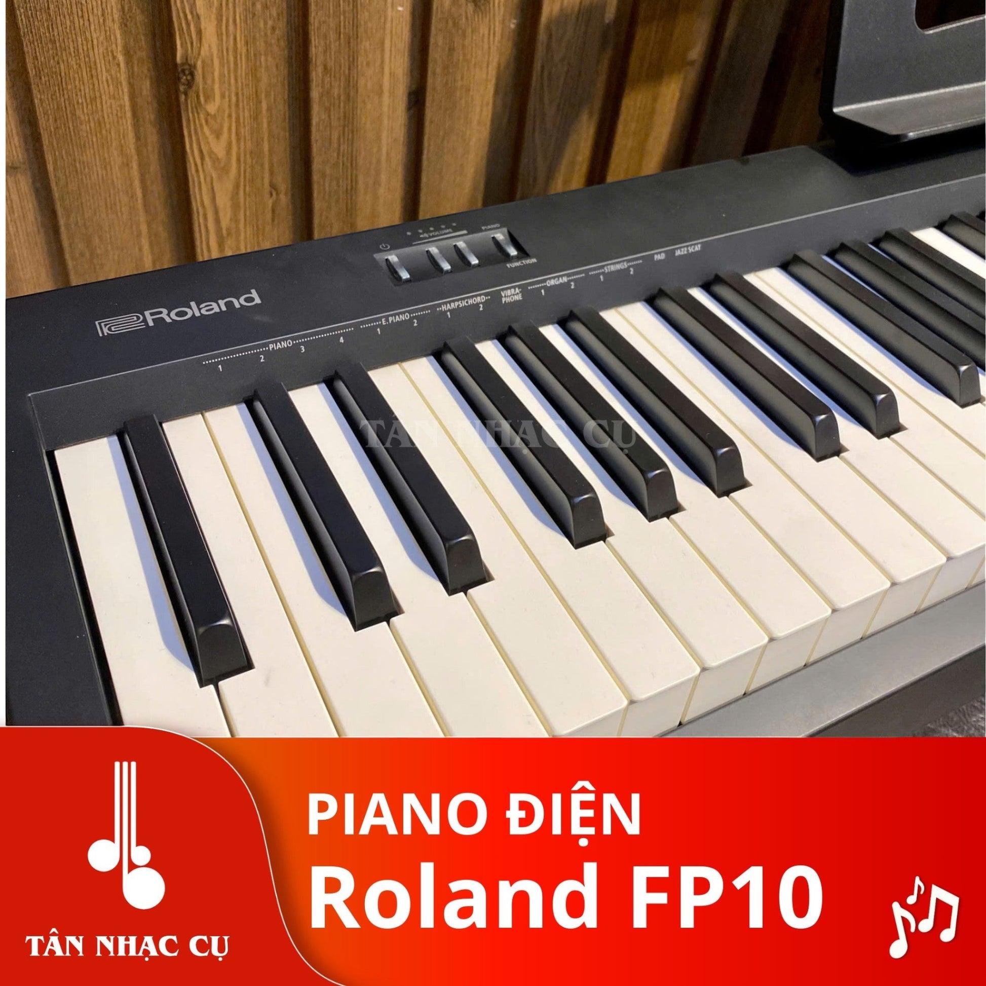 Đàn piano điện Roland FP10 với bàn phím PHA-4 Standard tại Tân Nhạc Cụ