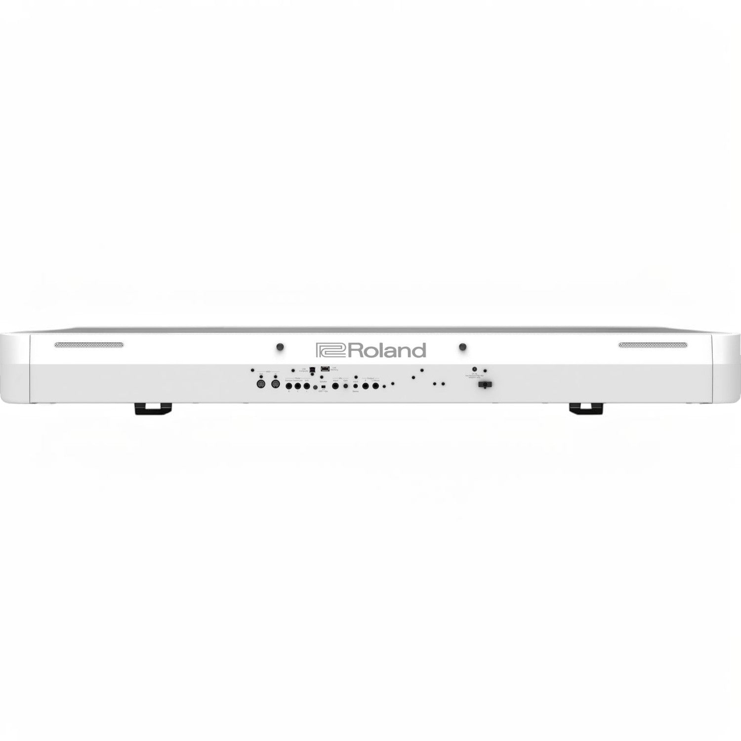 Mặt sau đàn piano điện TÂN NHẠC CỤ Roland FP-90X màu trắng với các cổng kết nối chuyên dụng