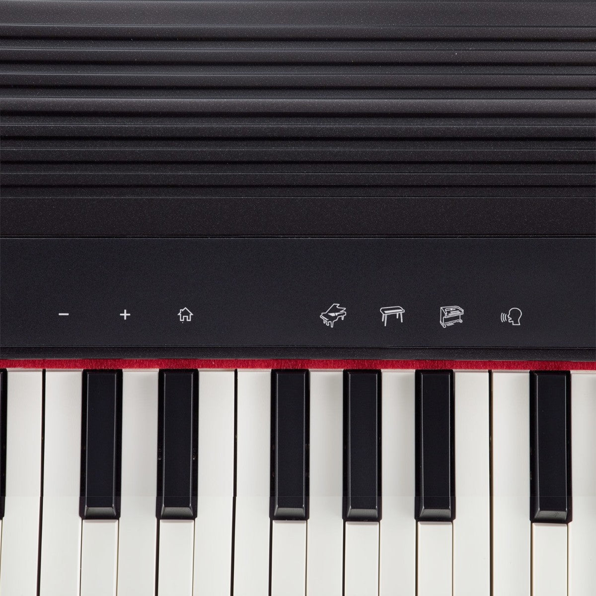 Bảng điều khiển và phím đàn piano điện Roland GO:61 tại Tân Nhạc Cụ với các biểu tượng chức năng rõ ràng