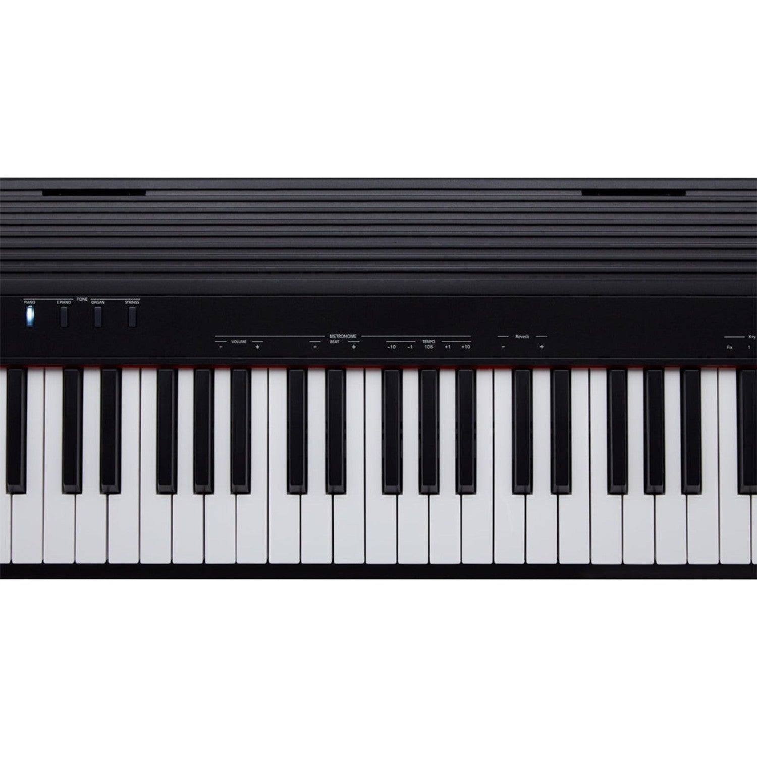 Bàn phím đàn piano điện TÂN NHẠC CỤ Roland GO:88 màu đen với 88 phím full-size và bảng điều khiển phía trên