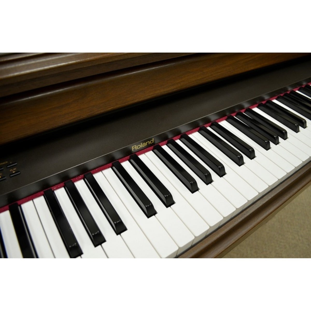 Đàn piano điện TÂN NHẠC CỤ Roland HP3800 với bàn phím búa PHA II và vỏ gỗ mun màu nâu đậm sang trọng