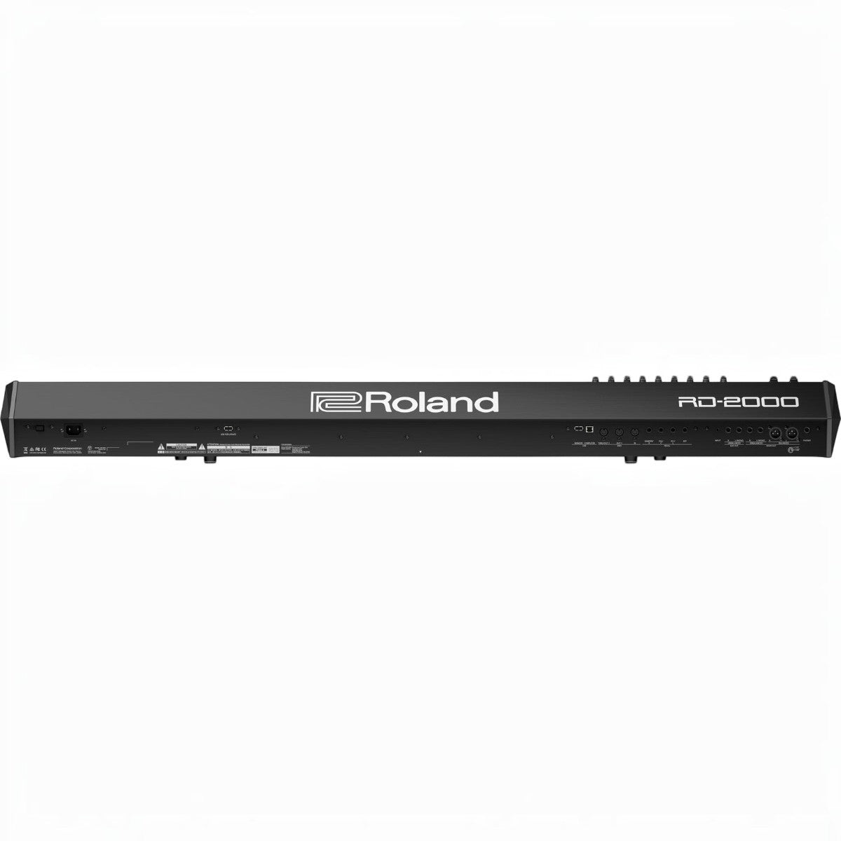Mặt sau đàn piano điện TÂN NHẠC CỤ Roland RD-2000 với đầy đủ các cổng kết nối chuyên nghiệp