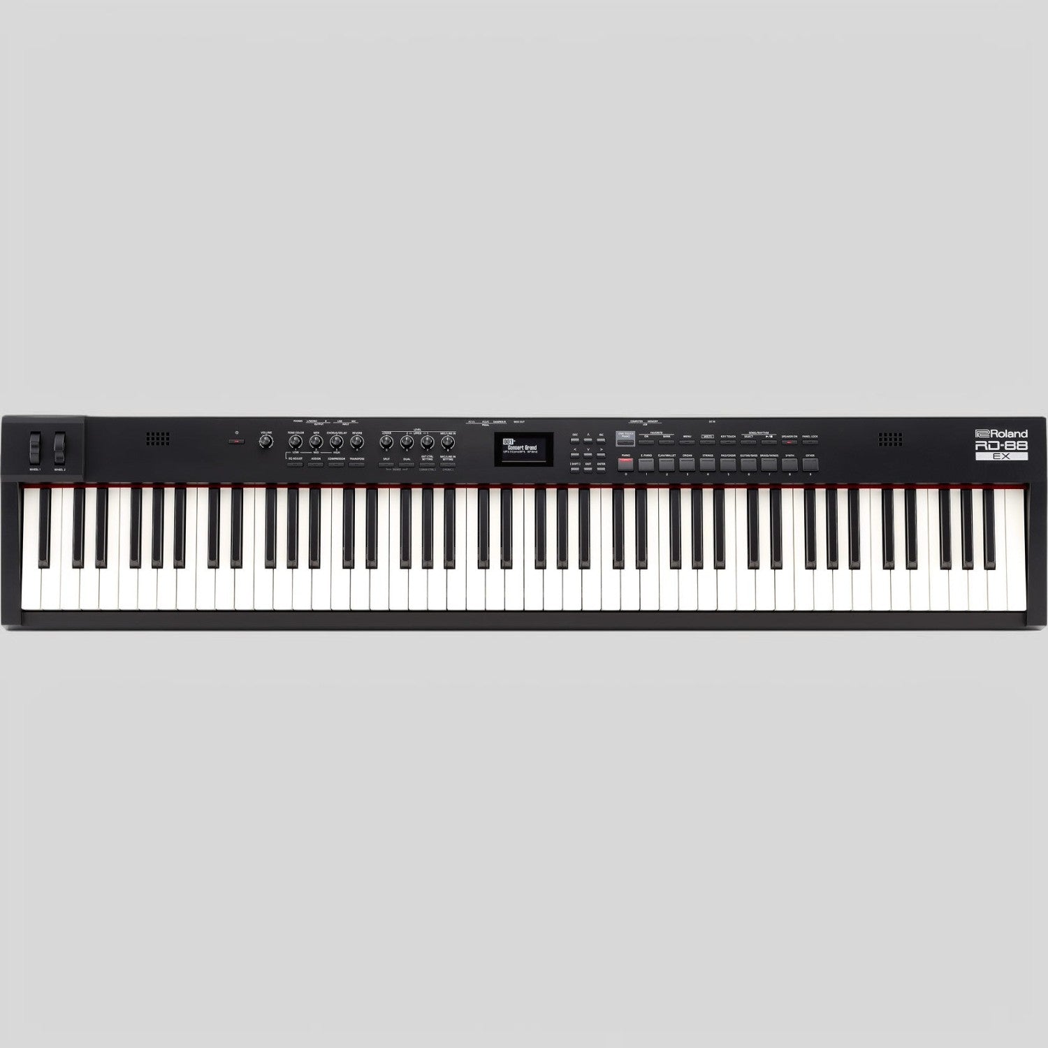 Đàn piano điện stage Roland RD-88 EX màu đen với 88 phím búa PHA-4 tại Tân Nhạc Cụ