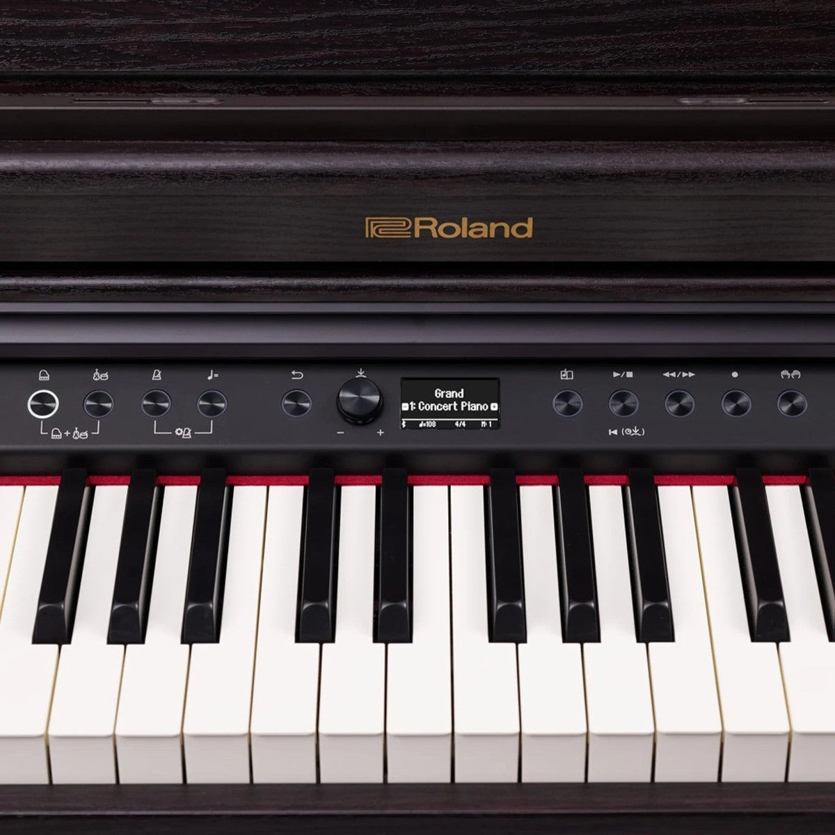 Bảng điều khiển và bàn phím PHA-4 của đàn piano điện Roland RP701 tại TÂN NHẠC CỤ