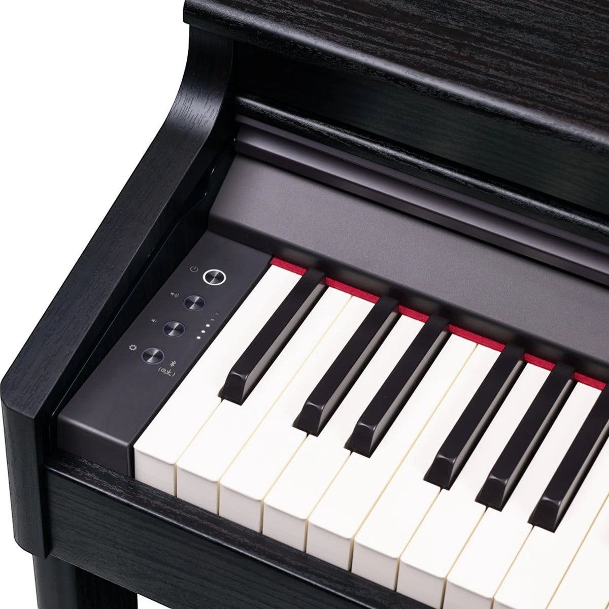 Bàn phím và bảng điều khiển đàn piano điện TÂN NHẠC CỤ Roland RP701 với thiết kế màu đen sang trọng