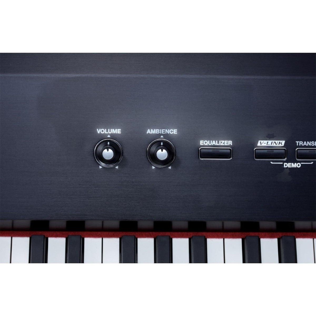 Bảng điều khiển âm lượng và hiệu ứng trên đàn piano điện Roland V-Piano tại TÂN NHẠC CỤ