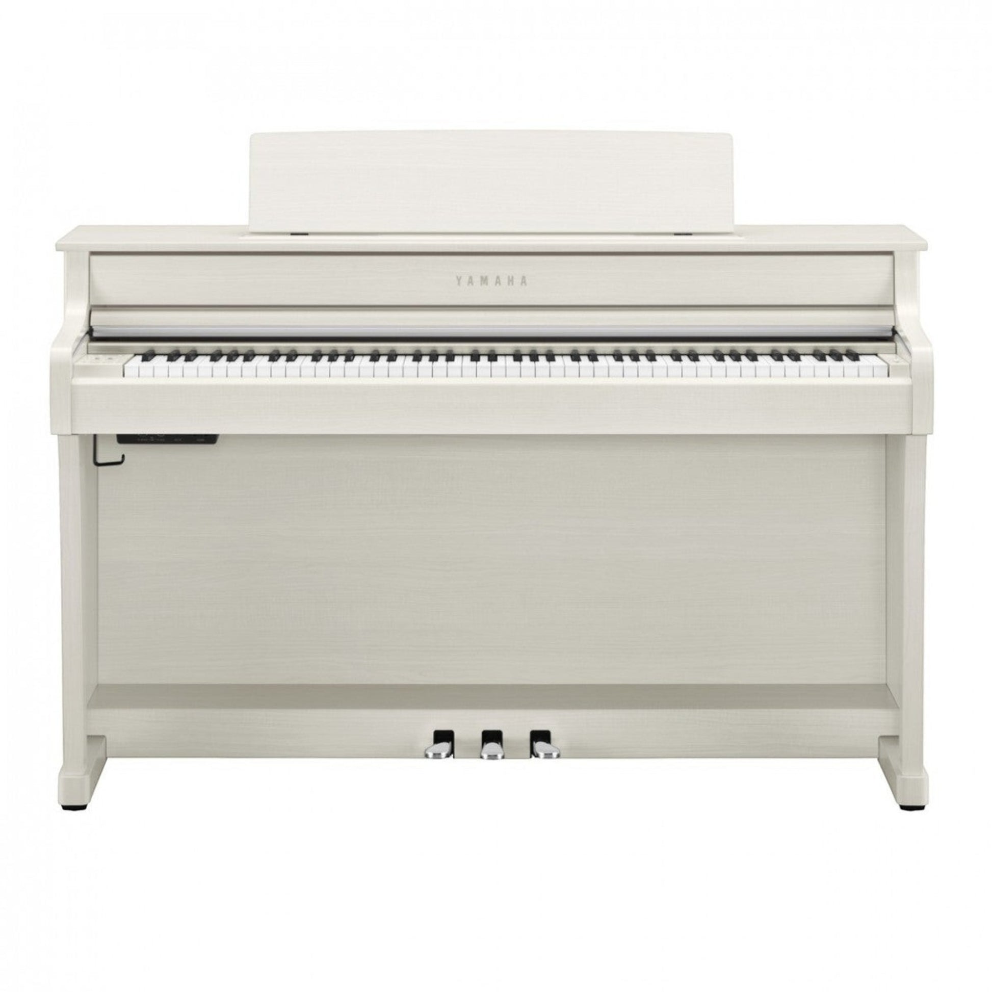 Đàn piano điện TÂN NHẠC CỤ Yamaha CLP-845 màu trắng sang trọng với bàn phím gỗ GrandTouch-S và thiết kế tủ đứng hiện đại