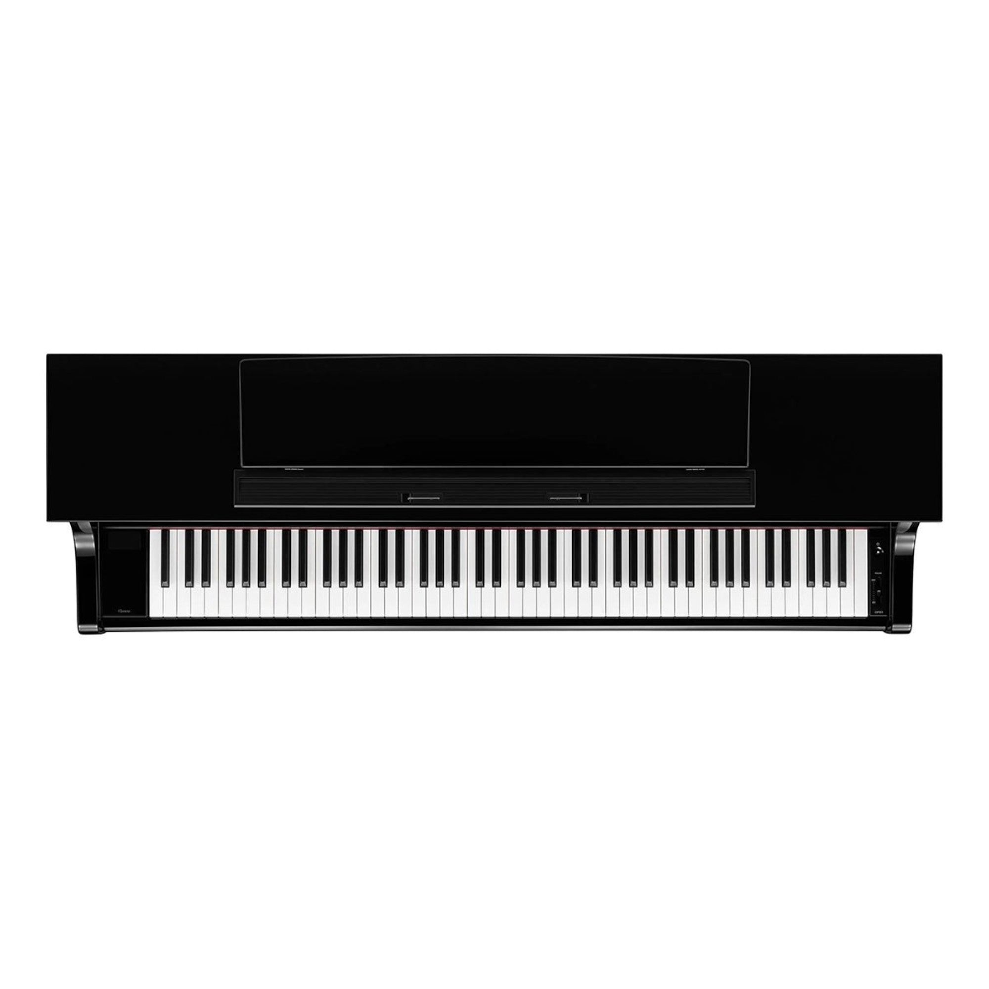 Đàn piano điện TÂN NHẠC CỤ Yamaha CLP-875 màu đen bóng với bàn phím gỗ GrandTouch cao cấp