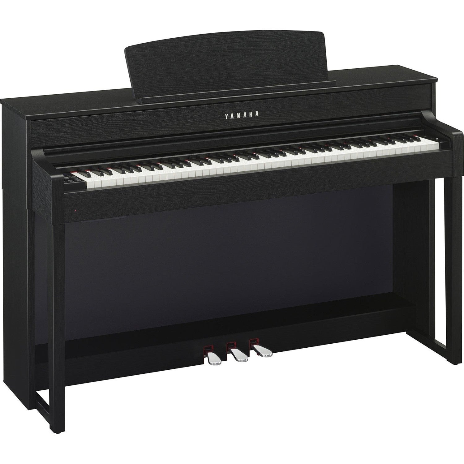 Đàn piano điện TÂN NHẠC CỤ Yamaha CLP545 màu đen với bàn phím gỗ NWX cao cấp và thiết kế sang trọng