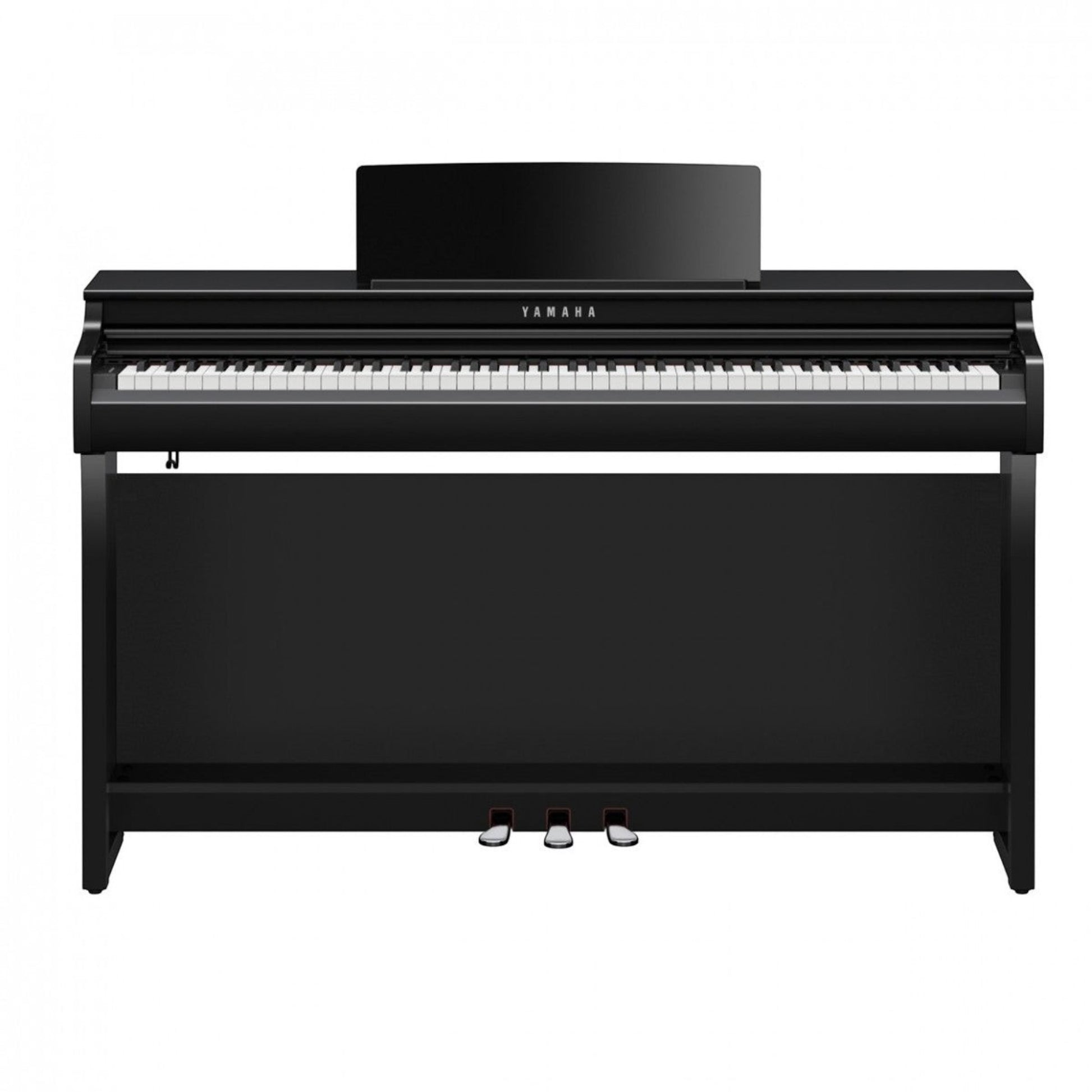 Đàn piano điện TÂN NHẠC CỤ Yamaha CLP-835 màu đen mờ với bàn phím GrandTouch-S và thiết kế tủ đứng sang trọng