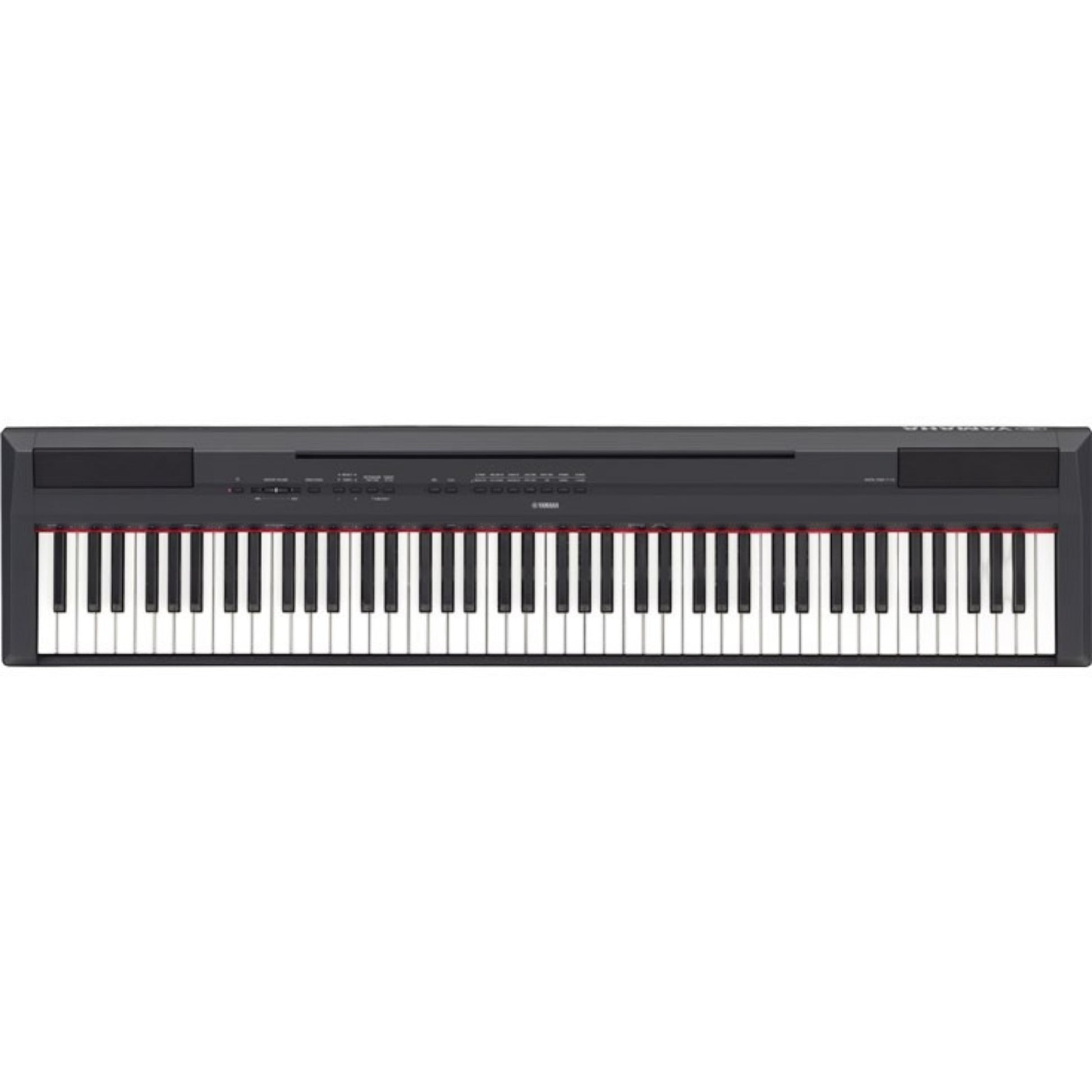 Đàn piano điện TÂN NHẠC CỤ Yamaha P-115 màu đen với 88 phím GHS, thiết kế gọn nhẹ, chuyên dụng cho luyện tập.