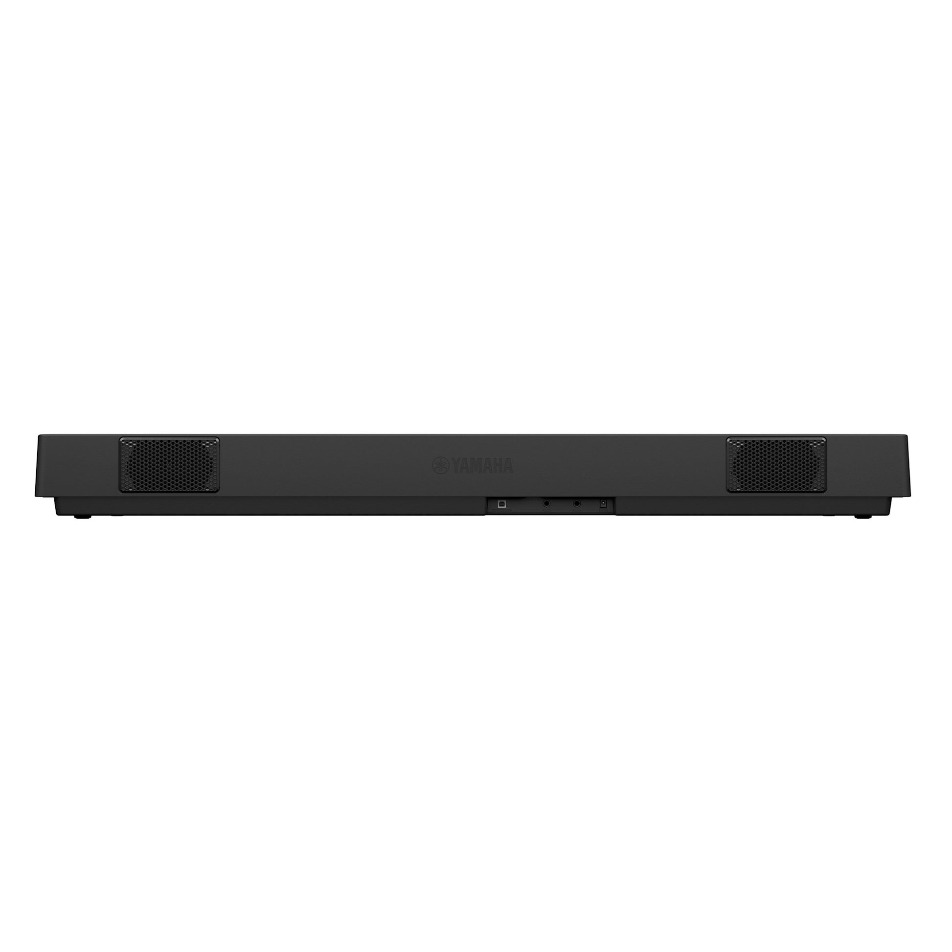 Mặt sau đàn piano điện TÂN NHẠC CỤ Yamaha P-143BT màu đen với cổng kết nối và loa tích hợp