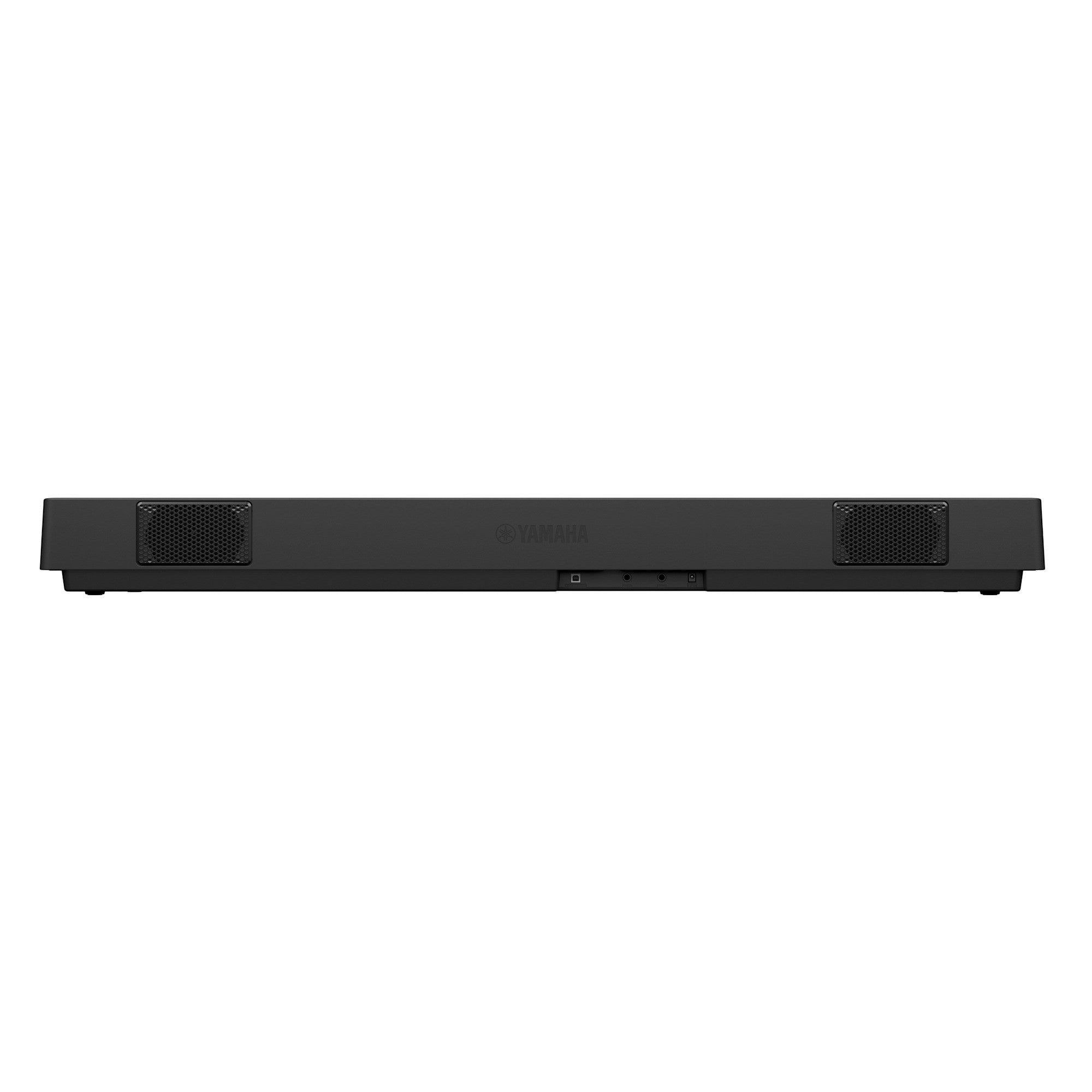 Mặt sau đàn piano điện TÂN NHẠC CỤ Yamaha P-143BT màu đen với cổng kết nối và loa tích hợp