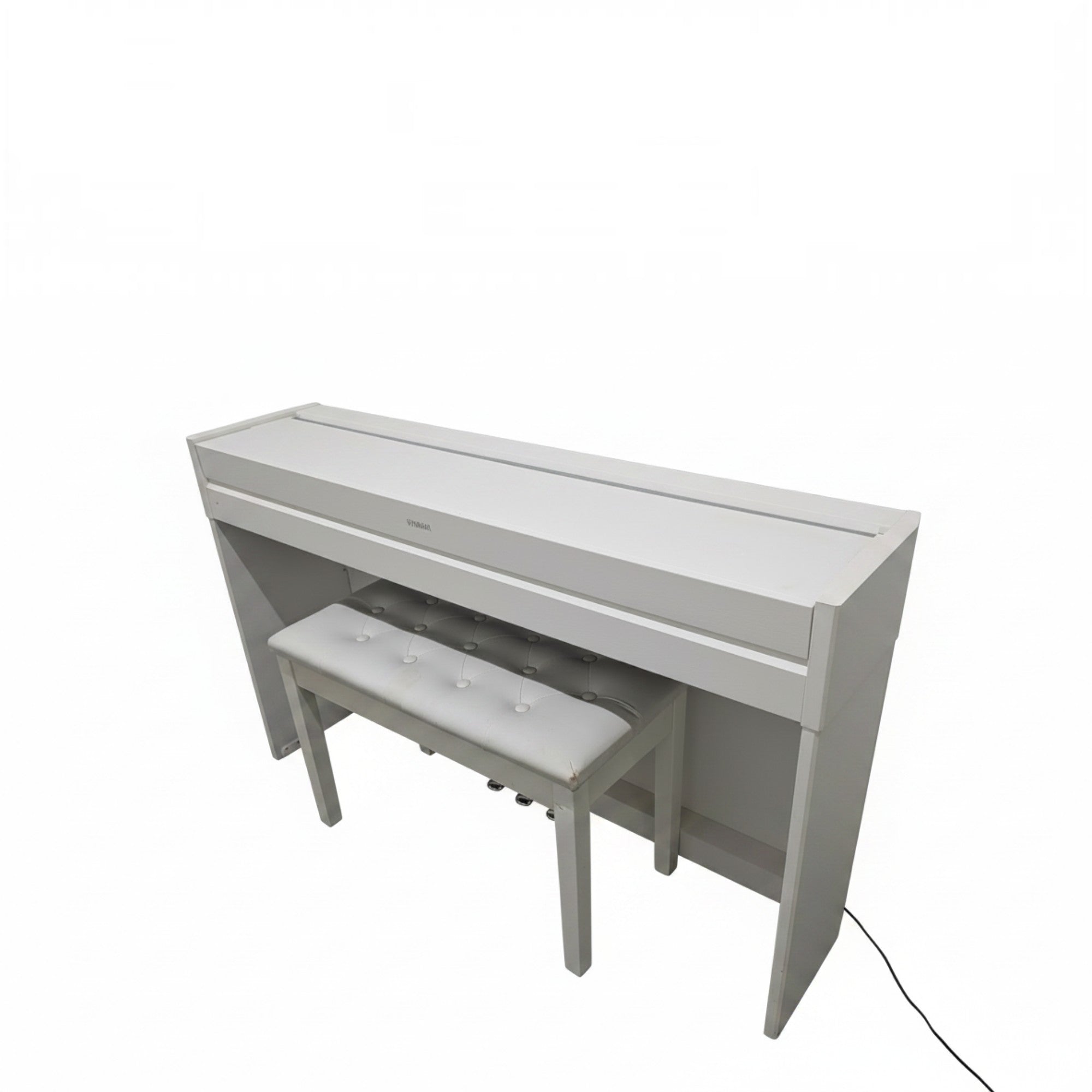 Đàn piano điện TÂN NHẠC CỤ Yamaha YDP-S52 màu trắng thiết kế mỏng gọn kèm ghế đệm