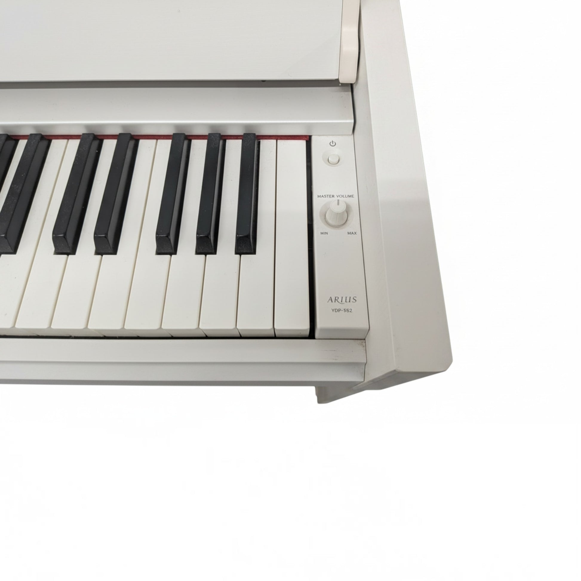 Đàn piano điện TÂN NHẠC CỤ Yamaha YDP-S52 màu trắng với bàn phím GH3 và bảng điều khiển tối giản